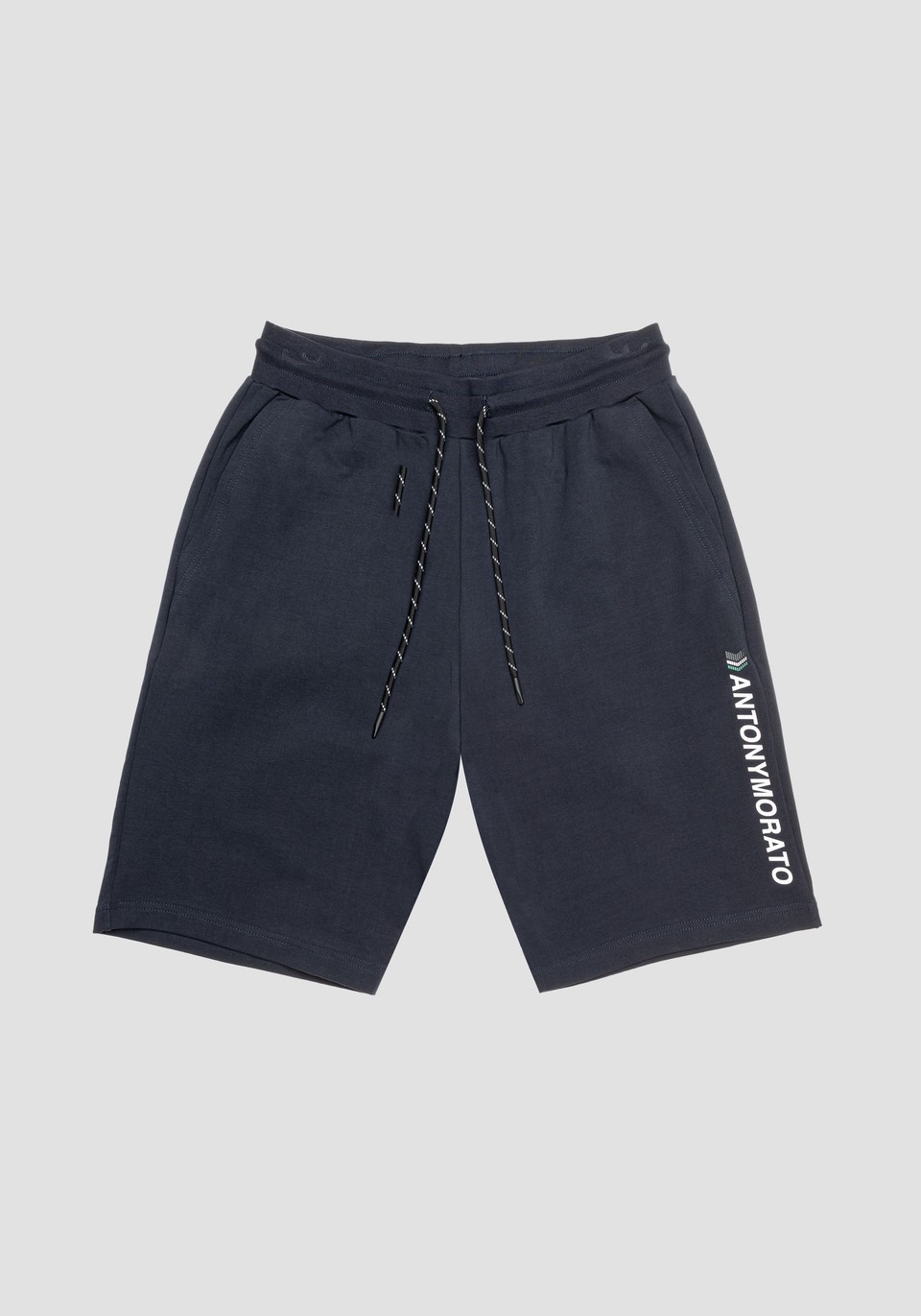REGULAR-FIT SHORTS IN STRETCH COTTON 
