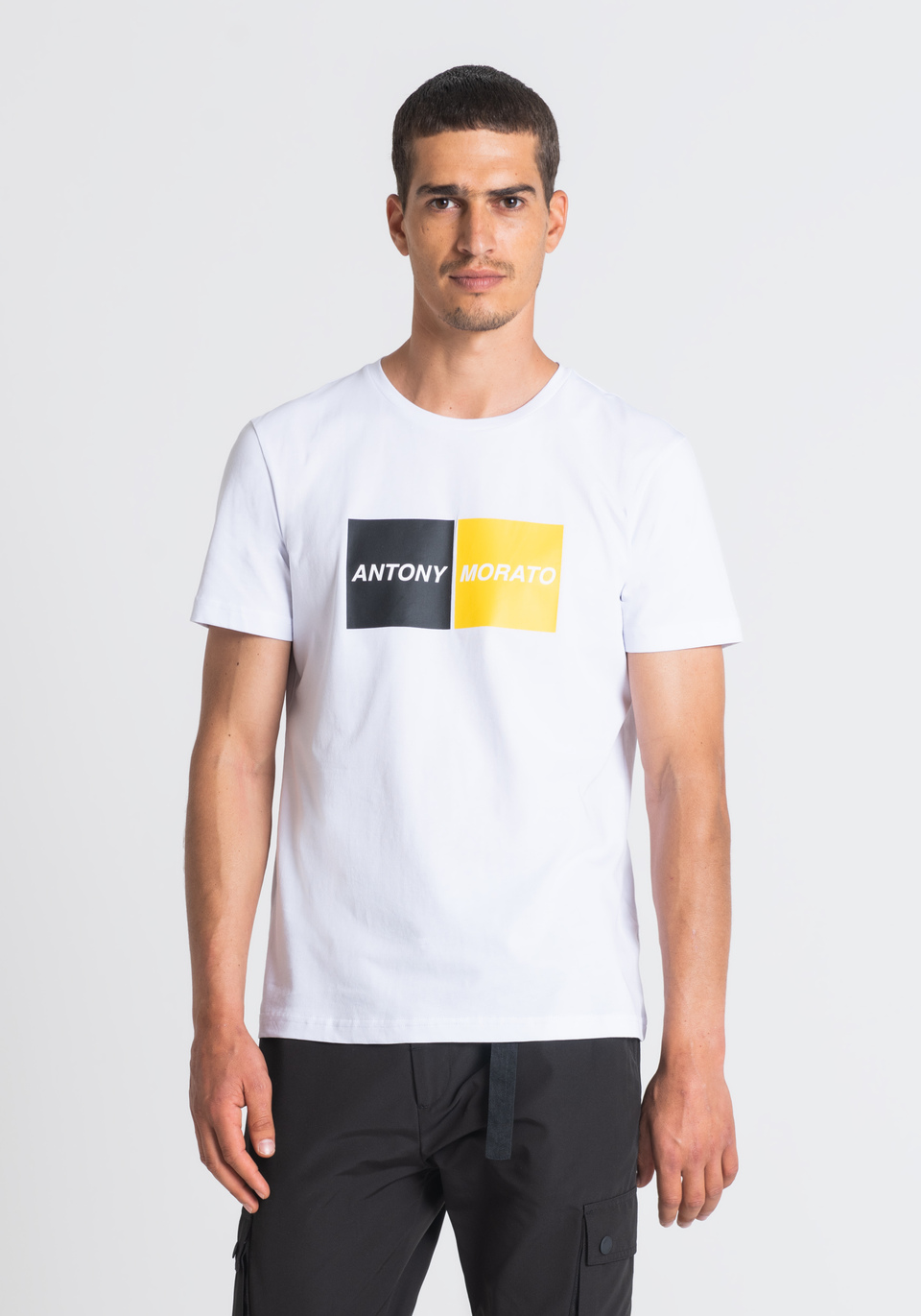 Antony Morato Sport Crew Neck White T-Shirt