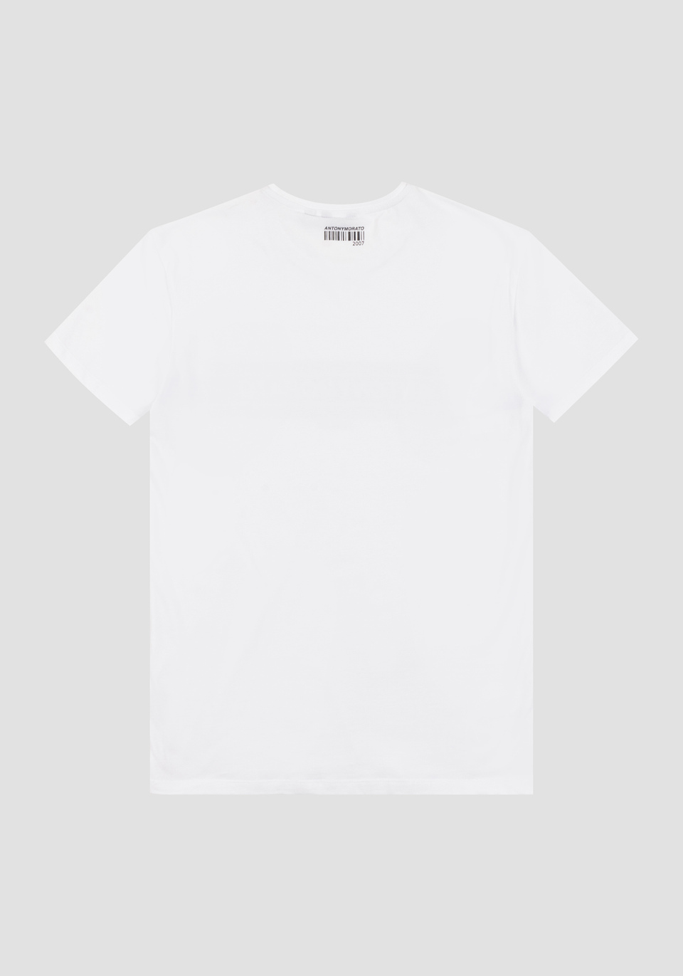 SLIM-FIT T-SHIRT IN SOFT STRETCH-COTTON WITH LOGO DETAIL - Antony Morato Online Shop