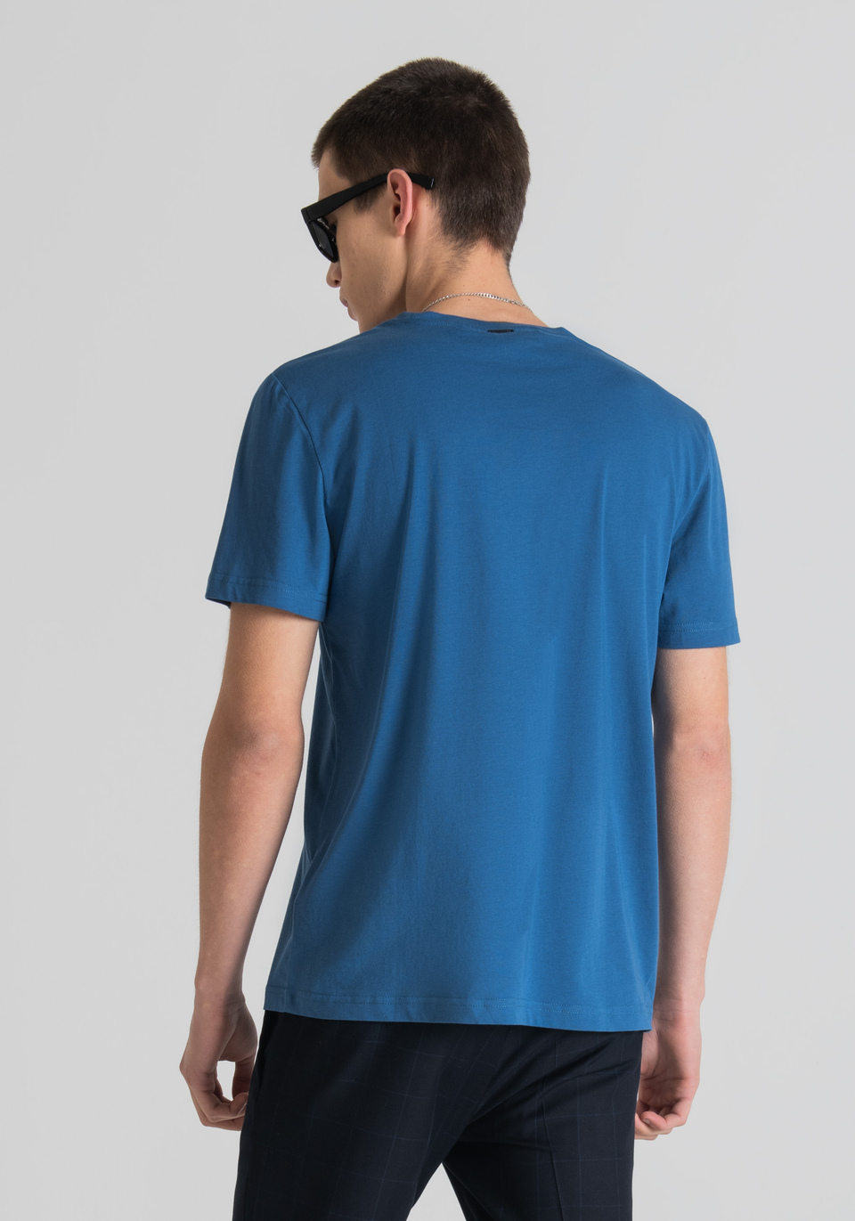 T-SHIRT IN A SUSTAINABLE COTTON BLEND 