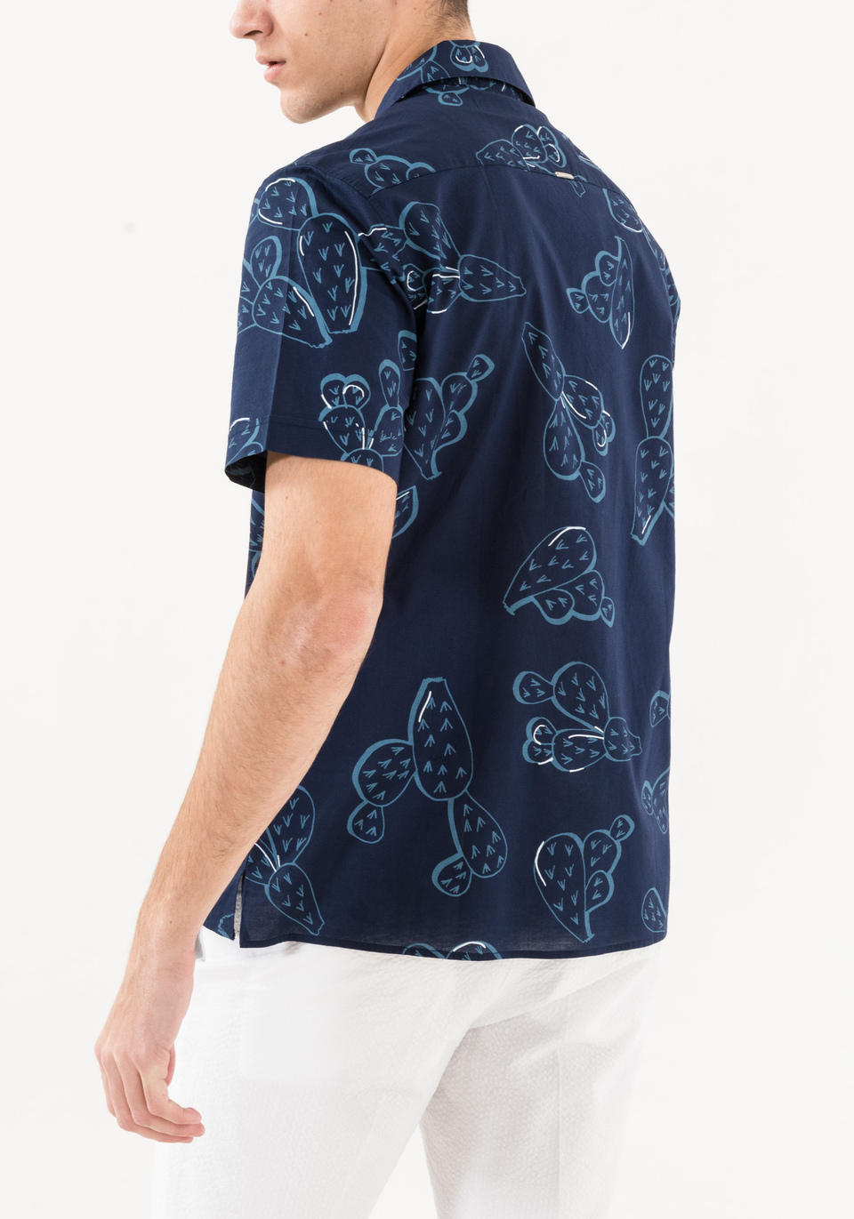 Oversize-Hemd mit Kaktus-Muster - Antony Morato Online Shop