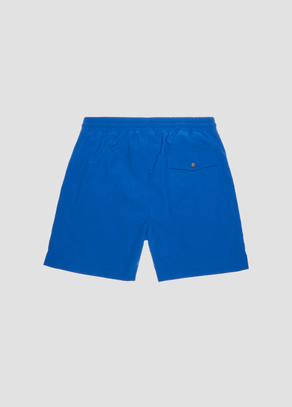 REGULAR FIT SWIMMING TRUNKS IN TECHNICAL FABRIC WITH LOGO PATCH - Antony Morato Online Shop