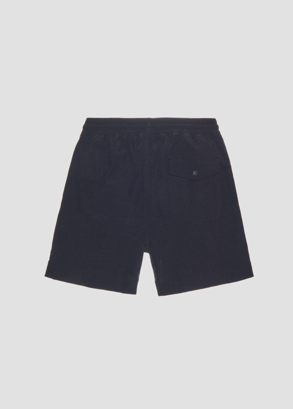 REGULAR FIT SWIMMING TRUNKS IN TECHNICAL FABRIC WITH LOGO PATCH - Antony Morato Online Shop