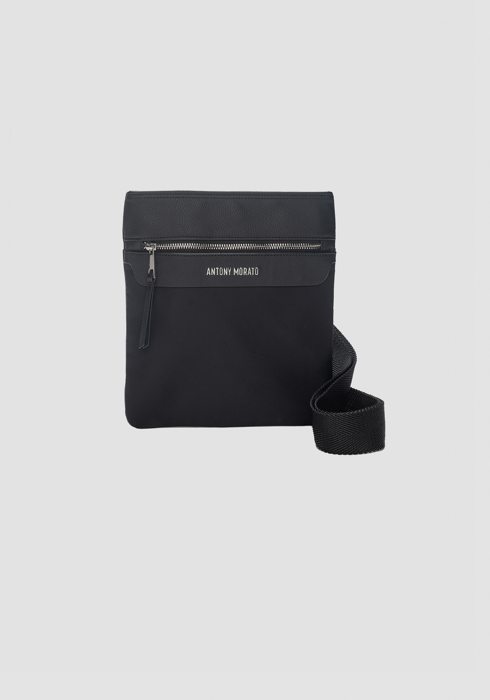 MESSENGER IN NYLON AND FAUX LEATHER - Antony Morato Online Shop