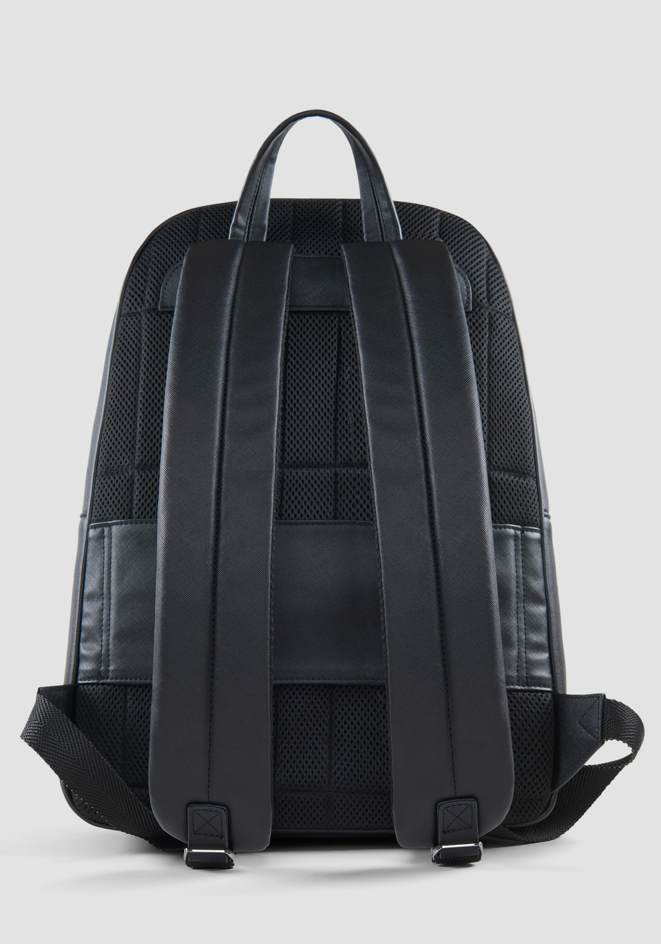 Faux croc backpack top