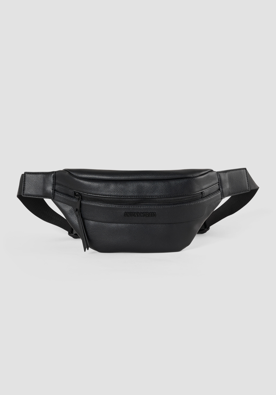 POUCH IN MACHINED IMITATION LEATHER | Antony Morato