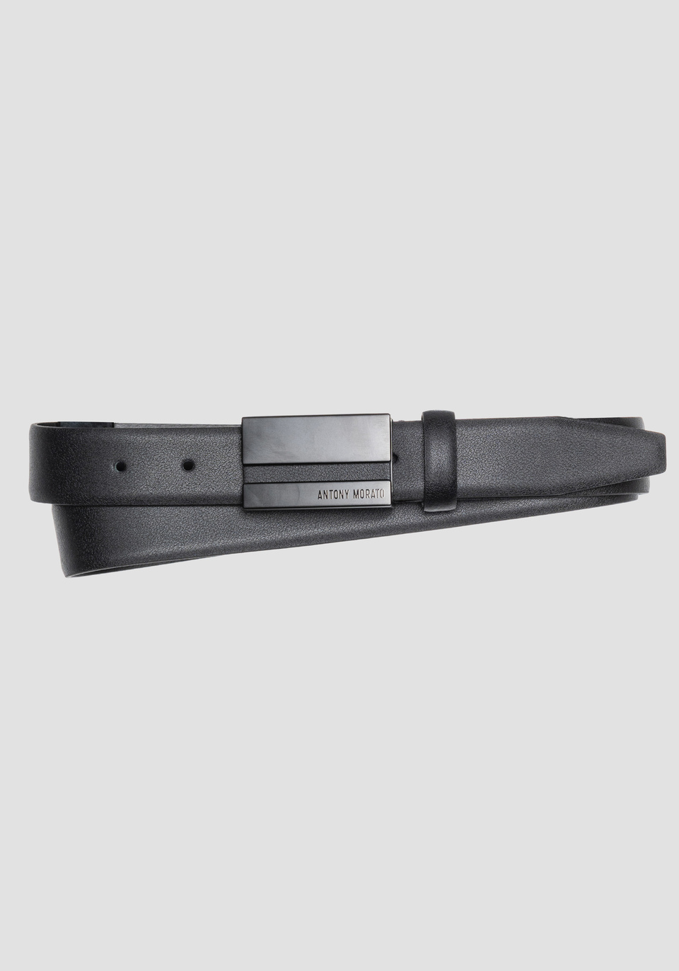 GÜRTEL AUS LEDER MIT LOGOPLAKETTE - Antony Morato Online Shop