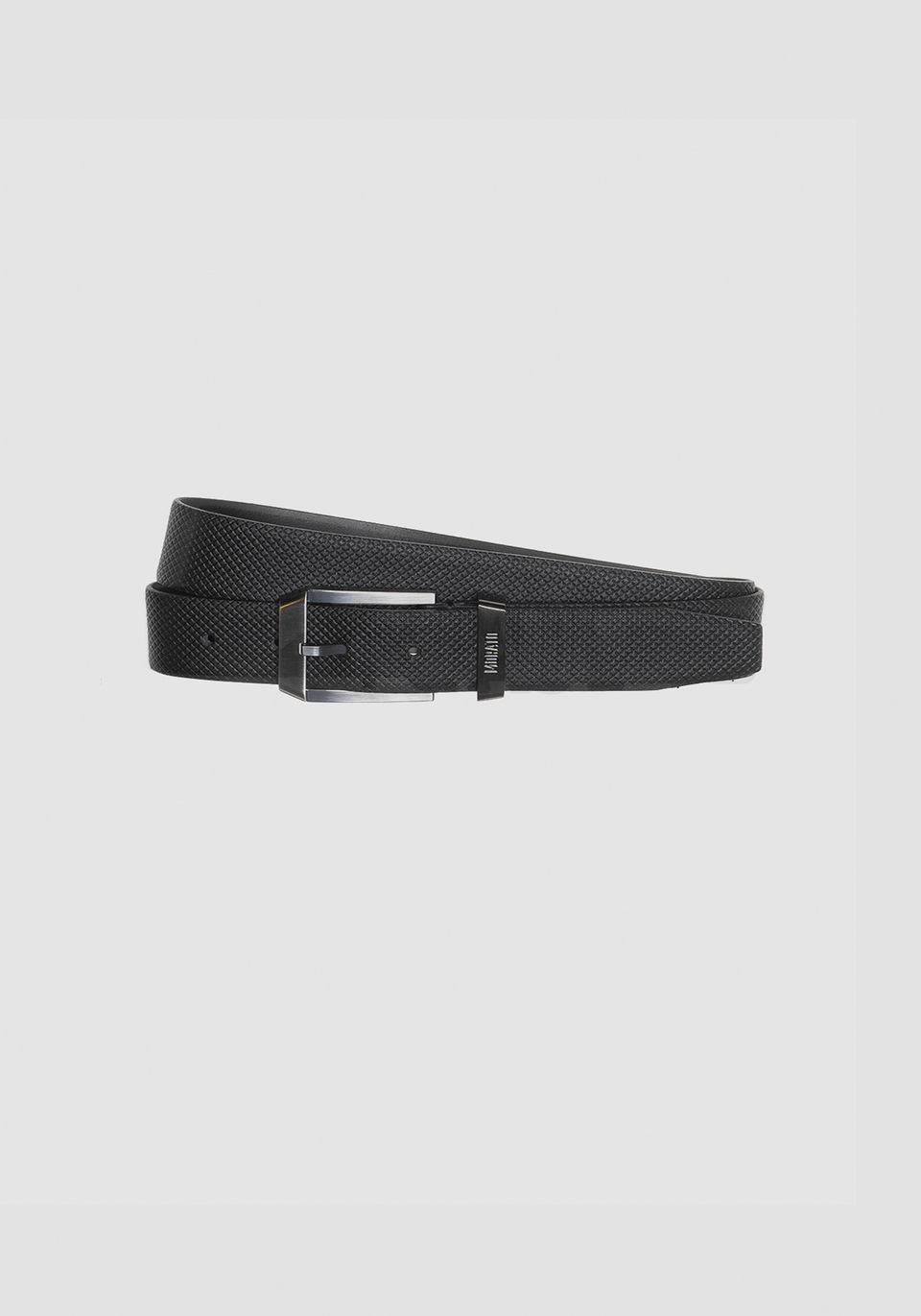 CEINTURE EN CUIR AVEC PLAQUE HAUTEUR 35MM - Antony Morato Online Shop