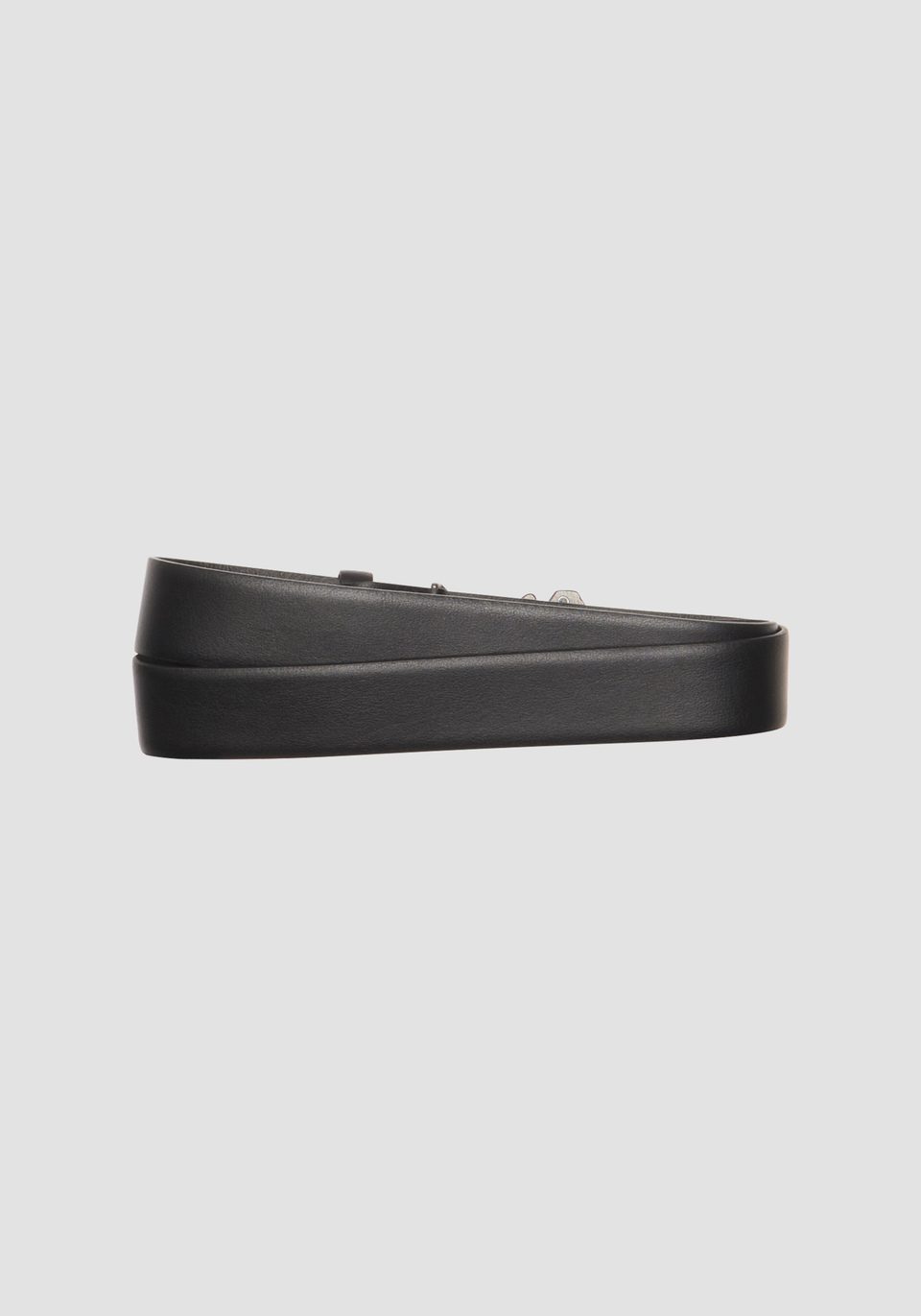 LEATHER BELT WITH 35 MM PLAQUE - Antony Morato Online Shop