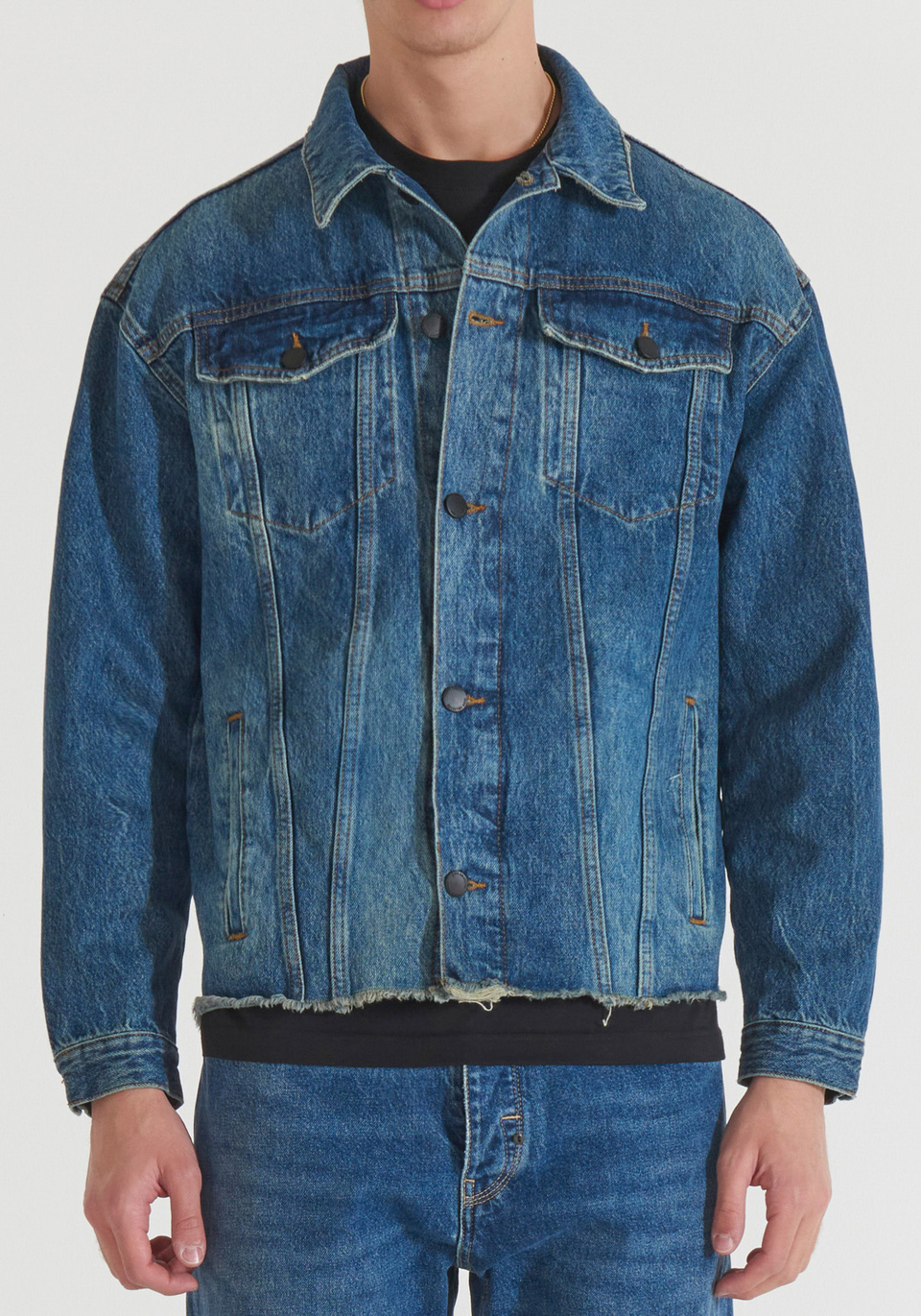 Antony Morato Loose Fitting Denim Jacket