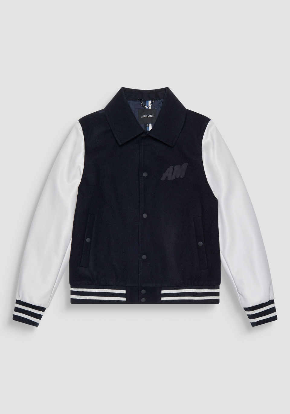 GIUBBOTTO REGULAR FIT IN MISTO LANA CON BOTTONI A PRESSIONE - Antony Morato Online Shop