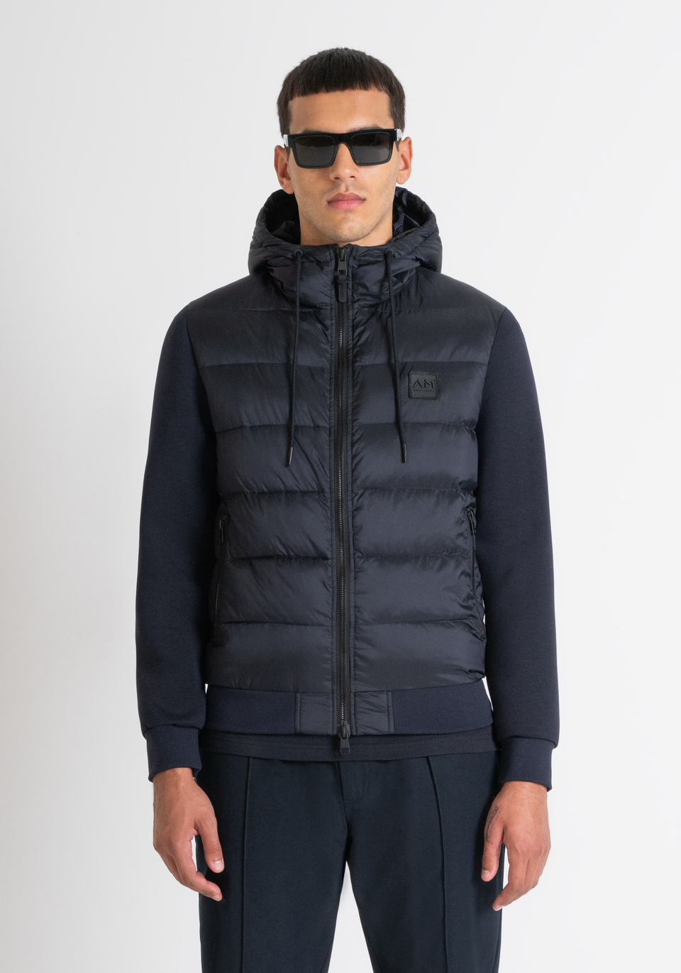 Slim fit insulated jacket deals