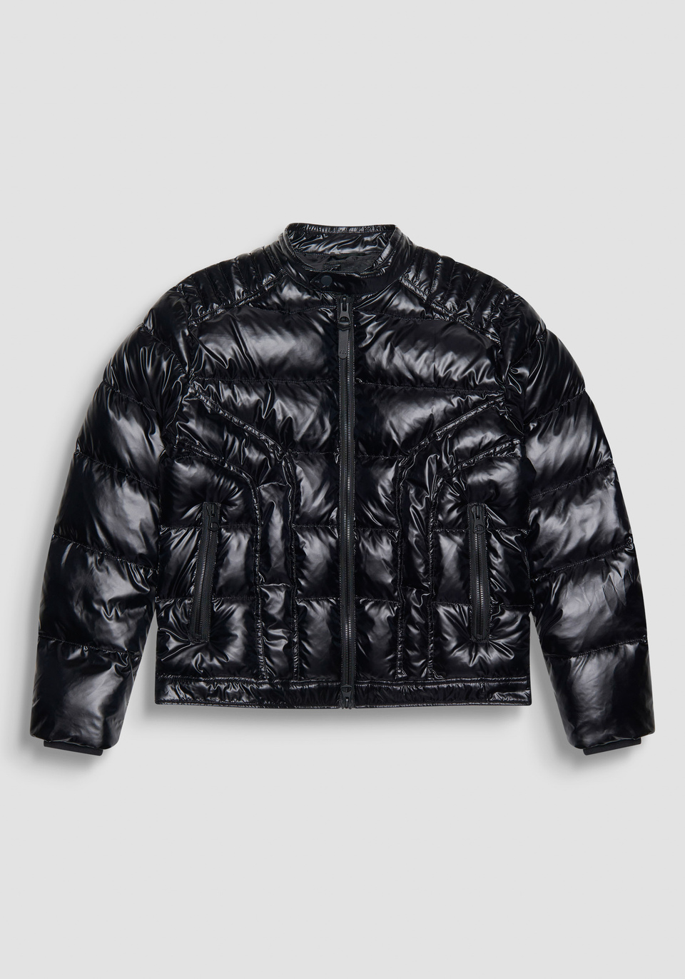 GLÄNZENDE DAUNENJACKE REGULAR FIT AUS SHIOZE-NYLON MIT SYNTHETISCHER  FÜTTERUNG | Antony Morato