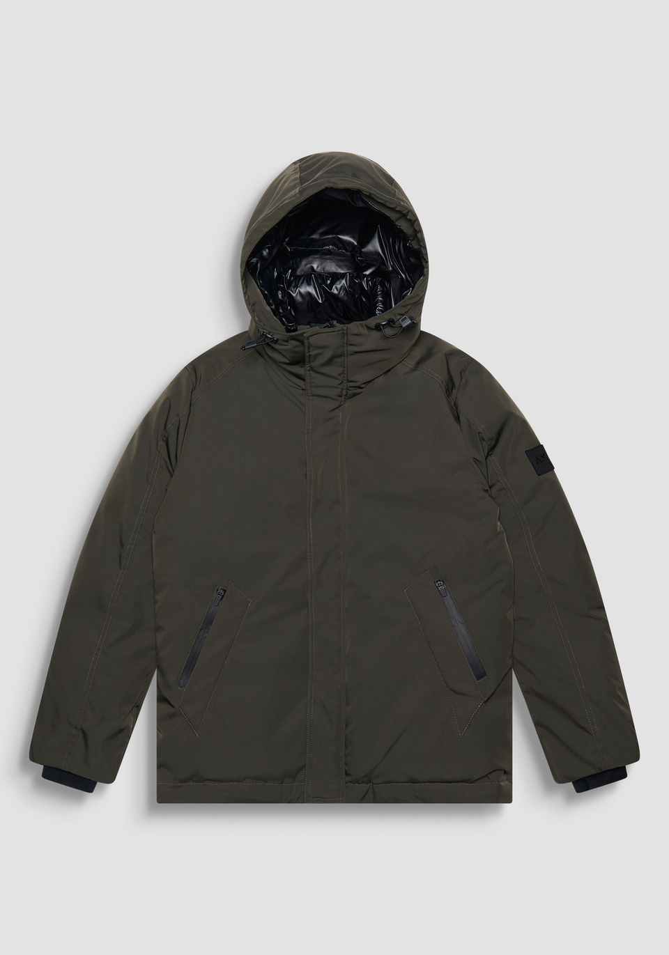 Polyester blend jacket on sale