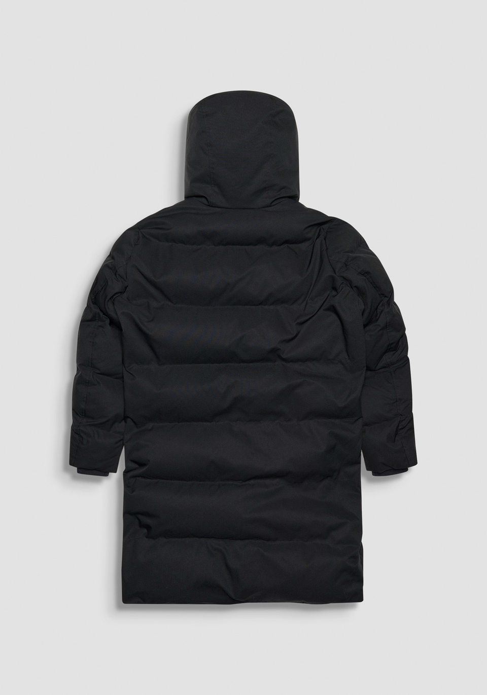 LONG REGULAR FIT DOWN JACKET IN TECHNICAL FABRIC AND SYNTHETIC PADDING | Antony  Morato
