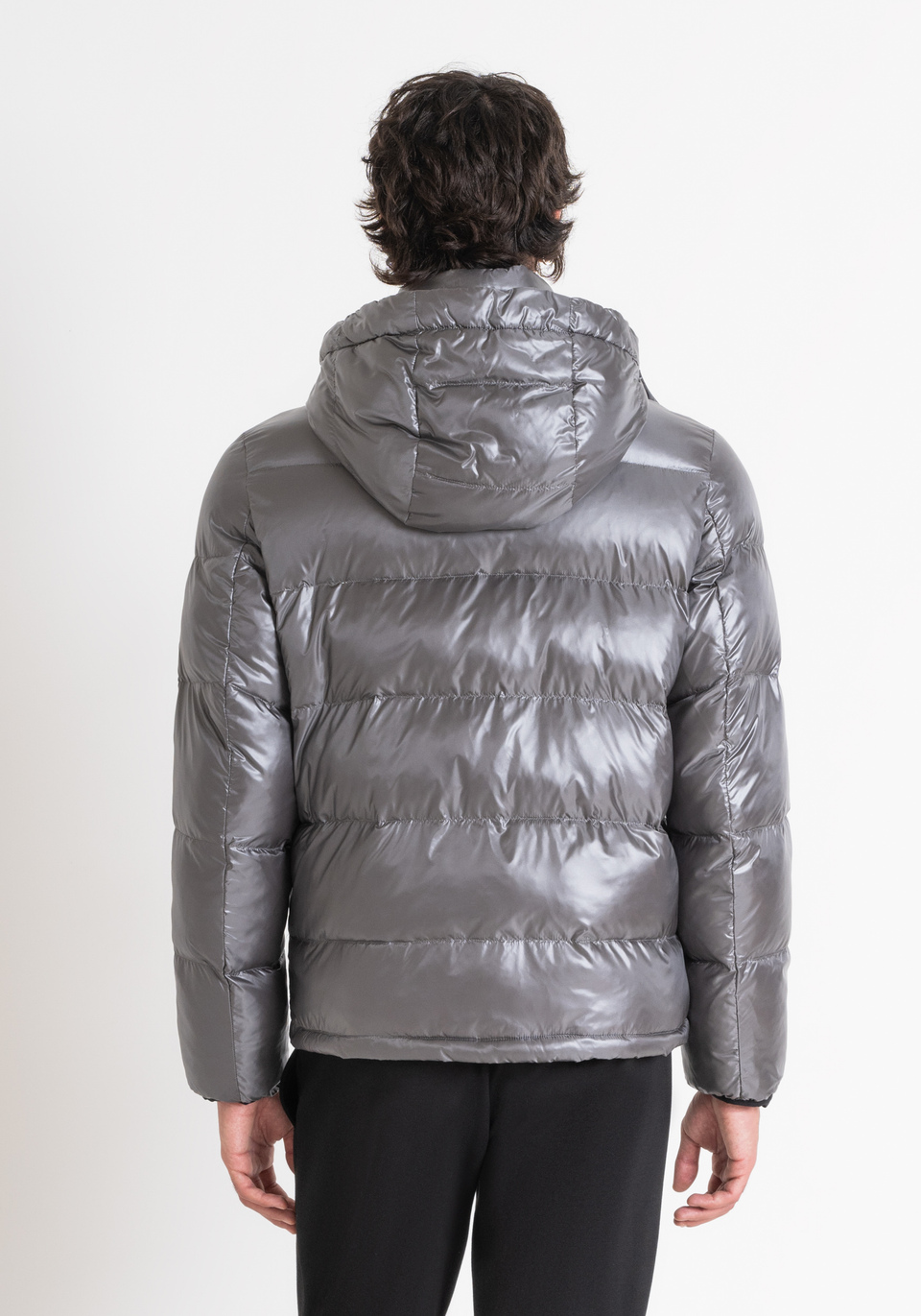 REGULAR FIT DOWN JACKET WITH HOOD AND DUPONT SORONA PADDING - Antony Morato Online Shop