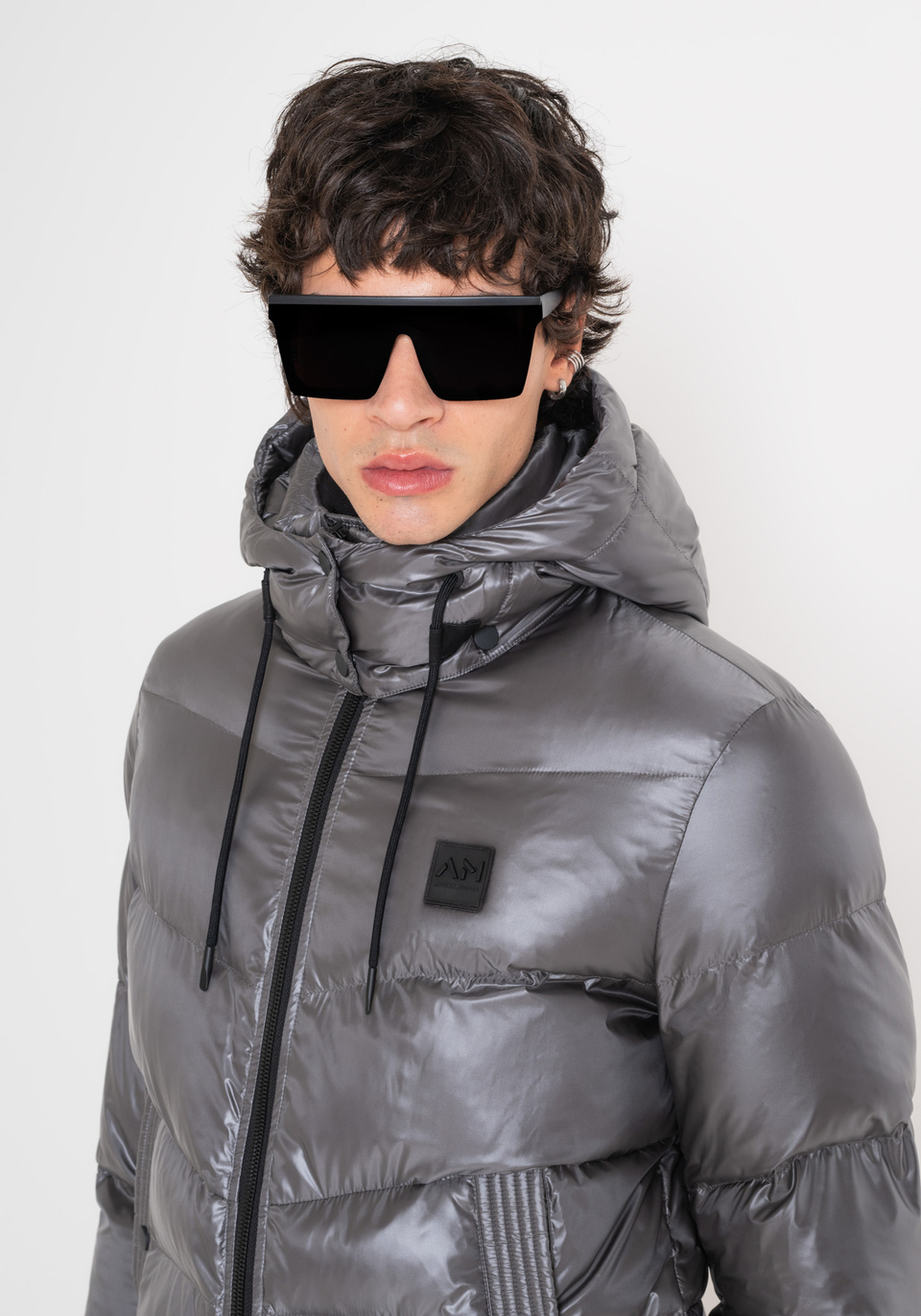 REGULAR FIT DOWN JACKET WITH HOOD AND DUPONT SORONA PADDING - Antony Morato Online Shop