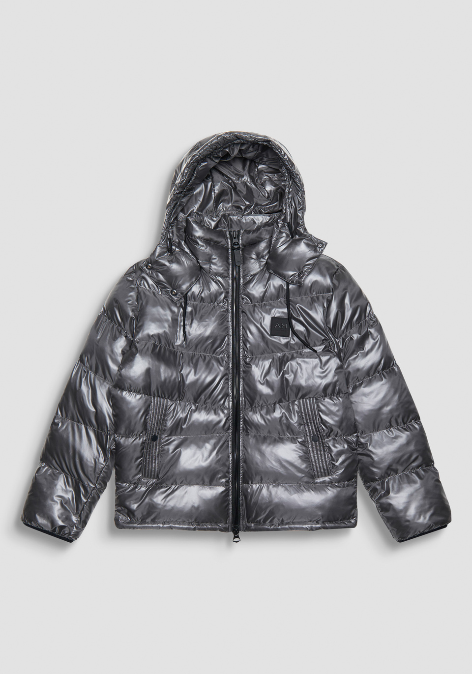 REGULAR FIT DOWN JACKET WITH HOOD AND DUPONT SORONA PADDING - Antony Morato Online Shop