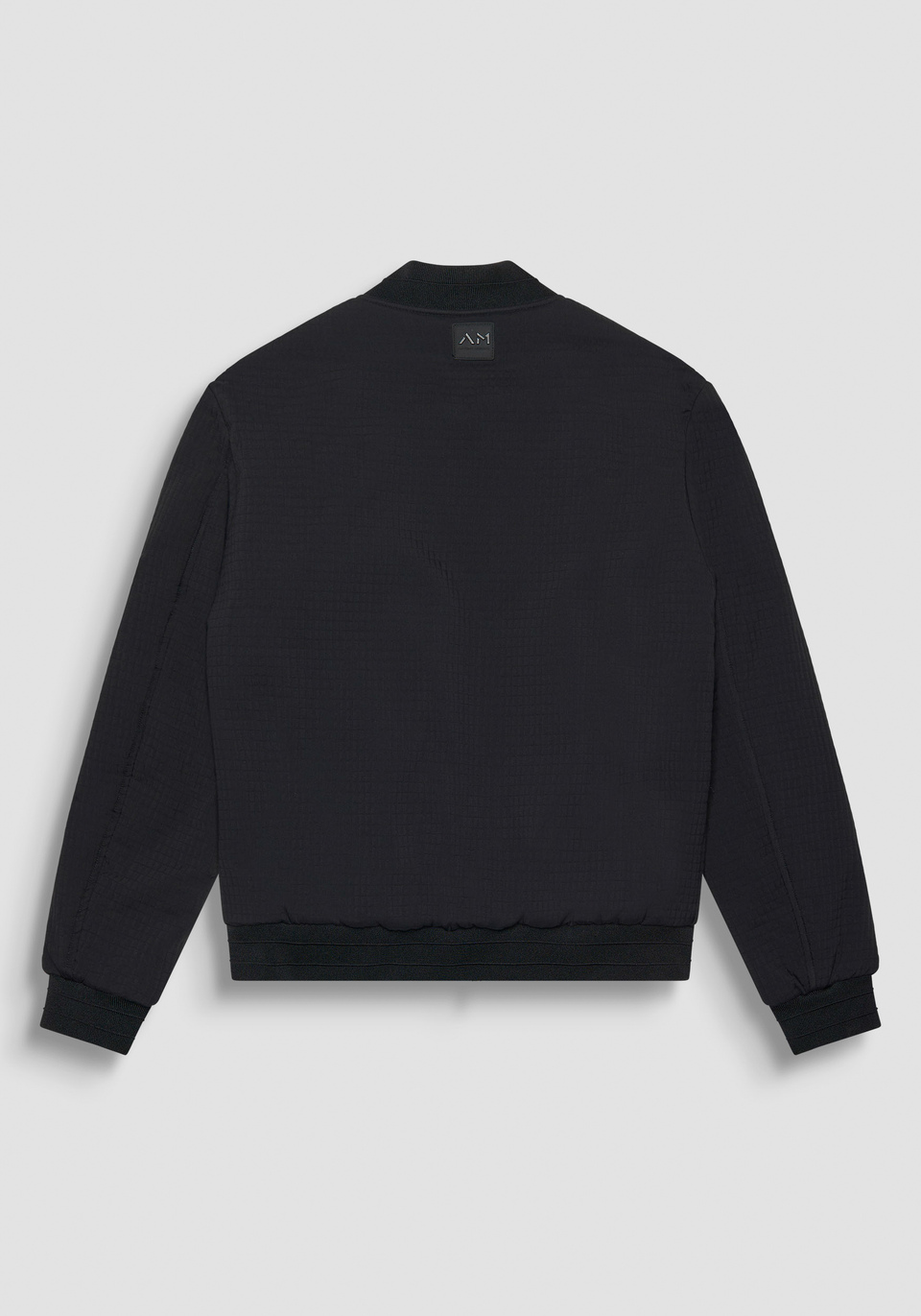 REGULAR FIT BOMBER IN BLACK TECHNICAL FABRIC WITH SYNTHETIC PADDING |  Antony Morato