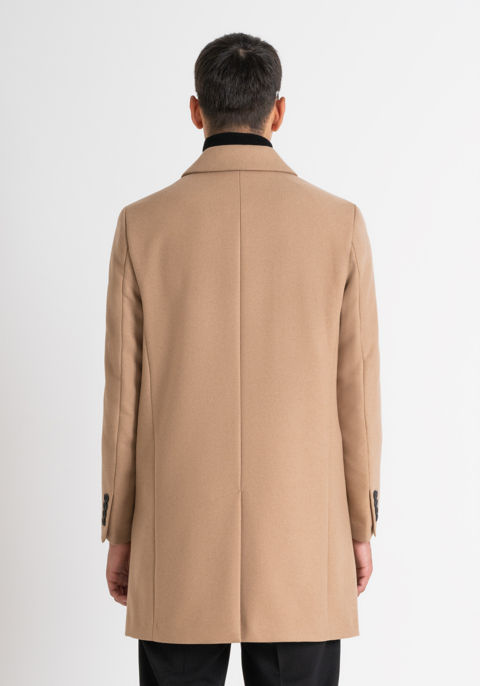 "RUSSEL" SLIM FIT CASHMERE BLEND COAT - Antony Morato Online Shop