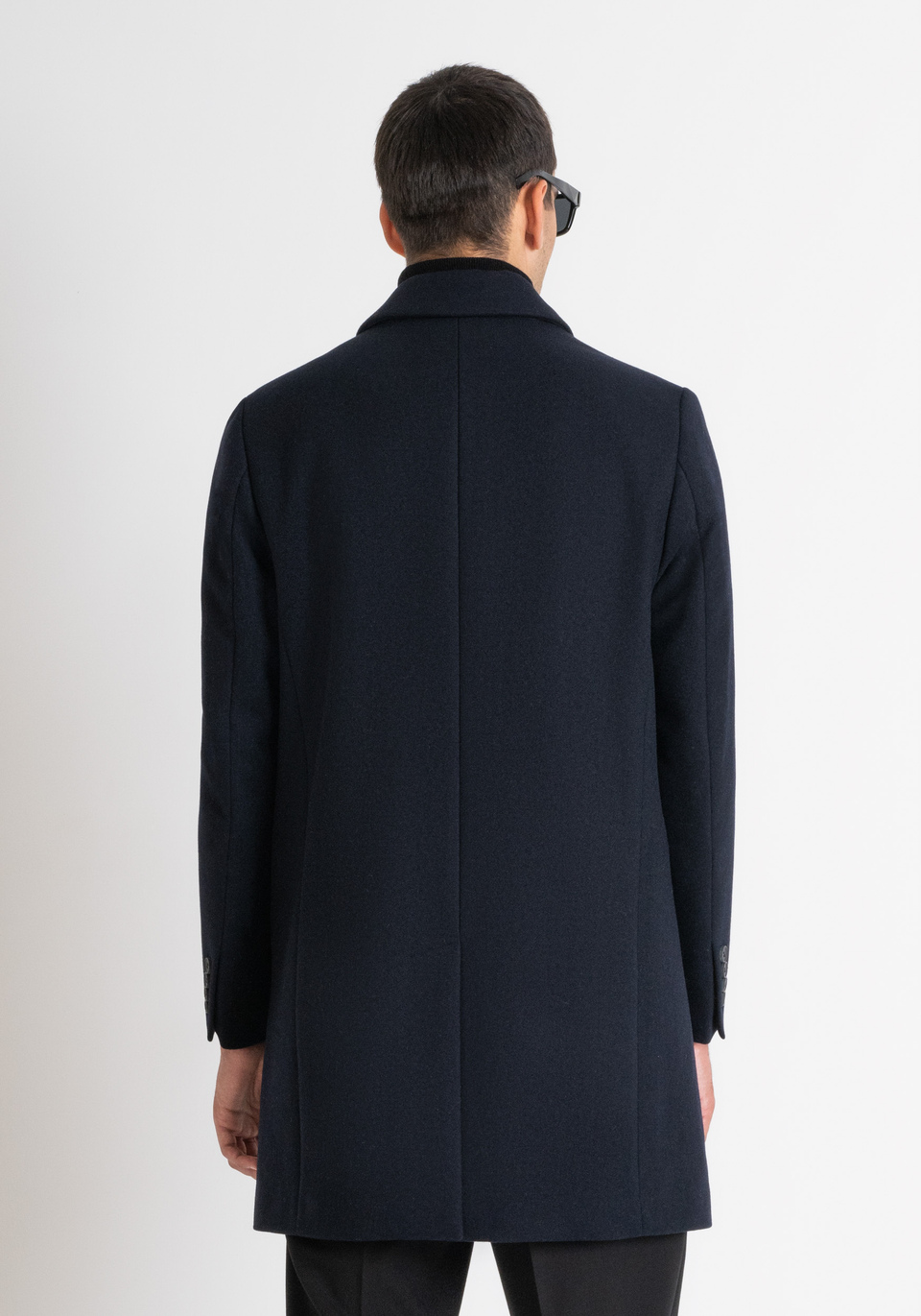 "RUSSEL" SLIM FIT CASHMERE BLEND COAT - Antony Morato Online Shop
