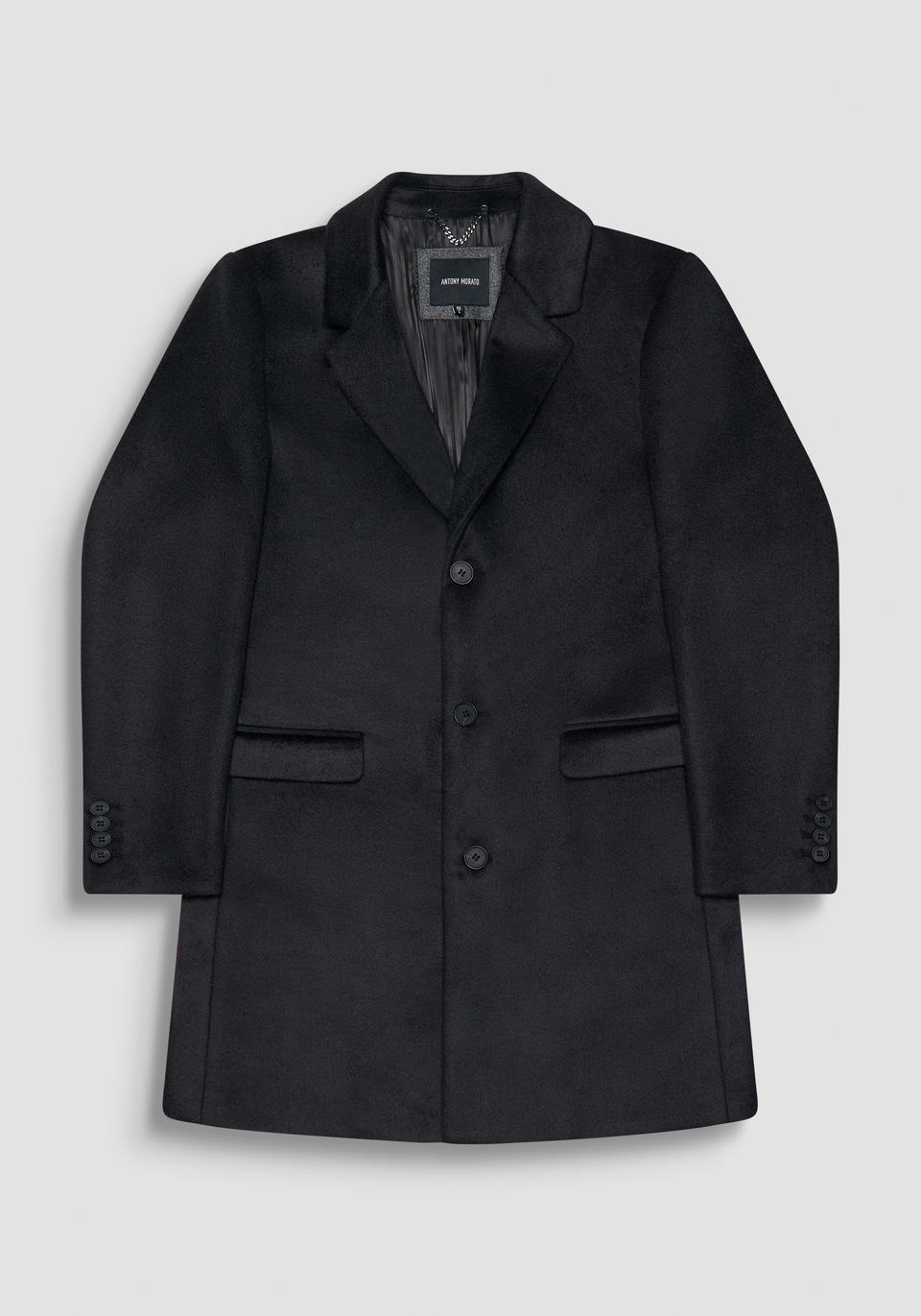 "RUSSEL" SLIM FIT WOOL BLEND COAT - Antony Morato Online Shop