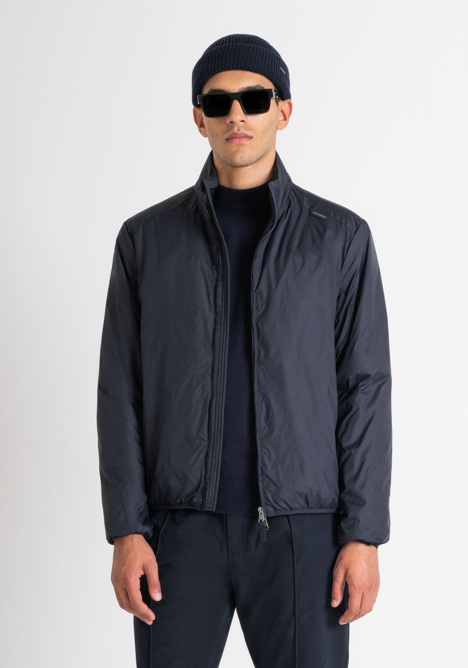 Lightweight nylon windbreaker hotsell