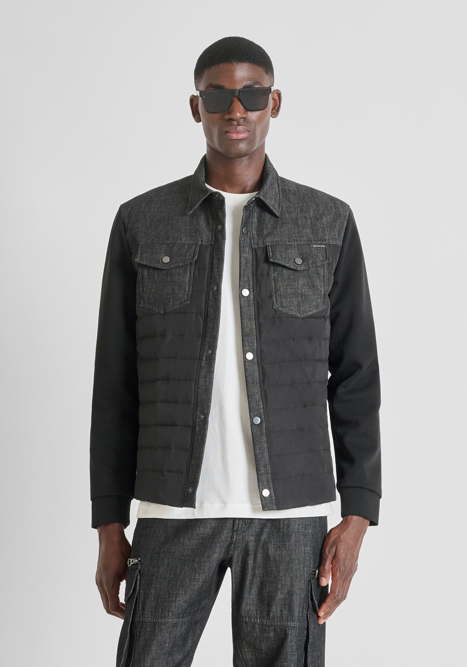 SLIM FIT FIELD STYLE LIGHTWEIGHT FABRIC JACKET - Antony Morato Online Shop