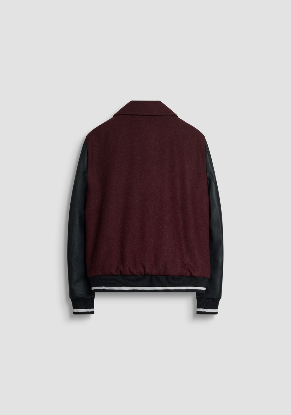 REGULAR FIT COLLEGE JACKET IN WOOL BLEND WITH DUPONT SORONA ECO-PADDING - Antony Morato Online Shop