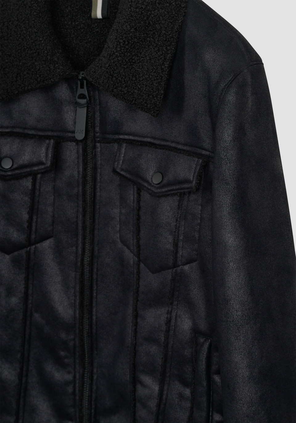 REGULAR FIT JACKET IN SOFT EFFECT FABRIC - Antony Morato Online Shop