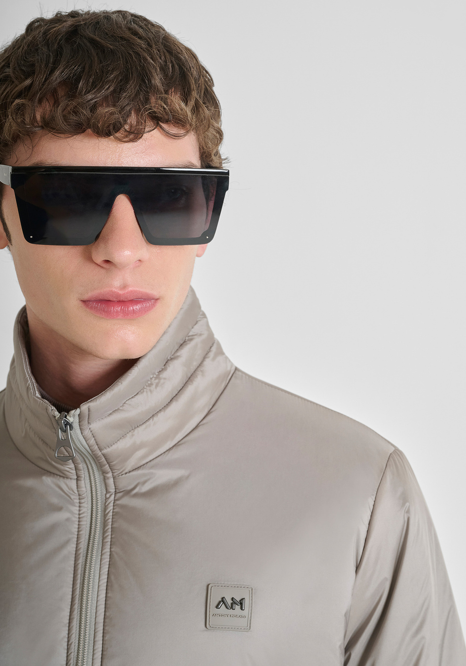 GIACCA BOMBER REGULAR FT IN NYLON BRILLANTE CON ECO-IMBOTTITURA DUPONT SORONA - Antony Morato Online Shop