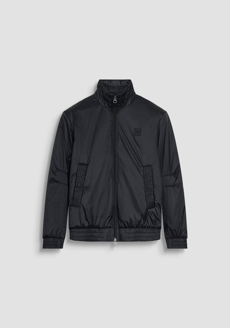 REGULAR FIT BOMBER JACKET IN SHINY NYLON WITH DUPONT SORONA ECO-PADDING - Antony Morato Online Shop