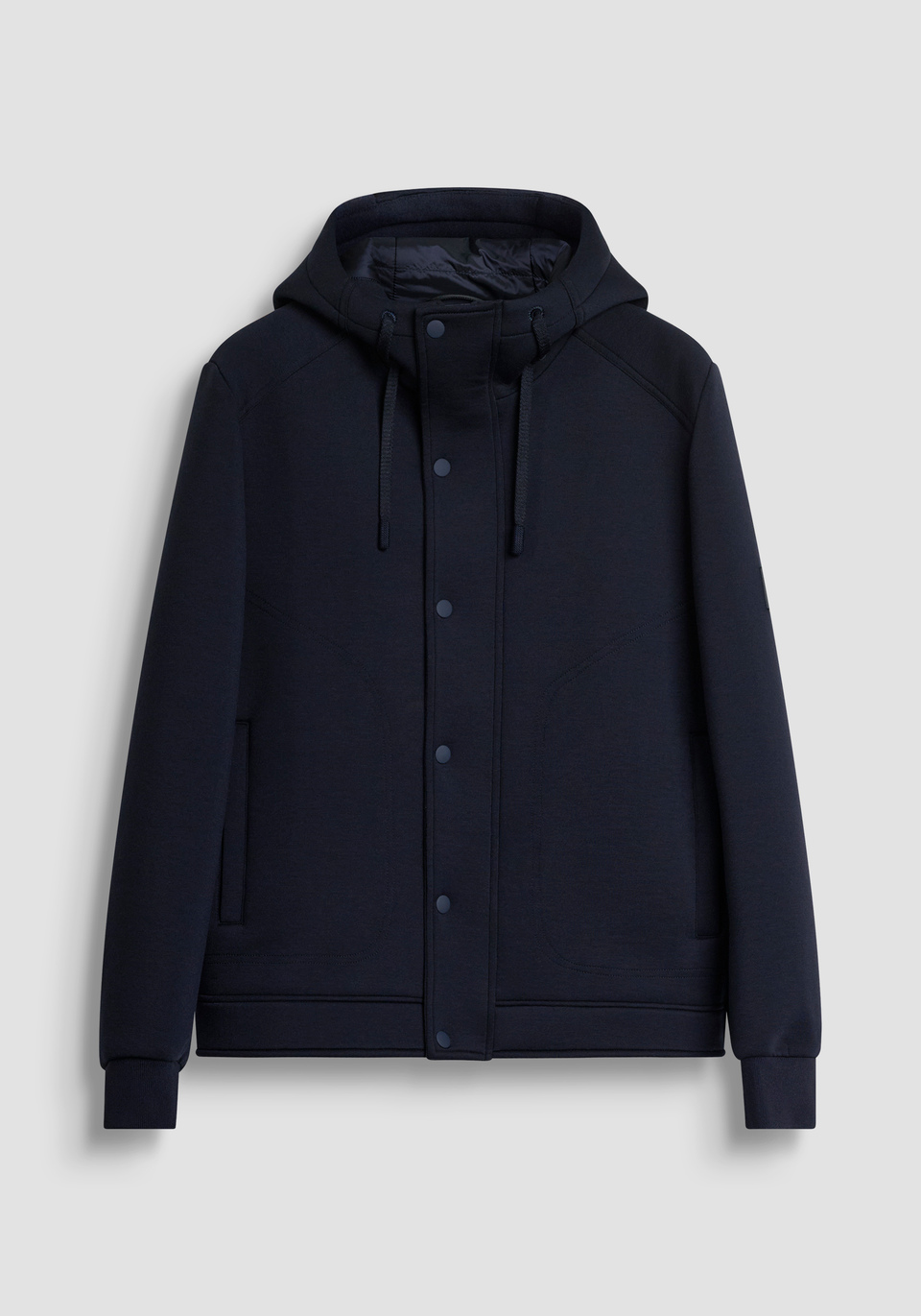 GIUBBOTTO REGULAR FIT CON ECO-IMBOTTITURA DUPONT SORONA E CAPPUCCIO - Antony Morato Online Shop