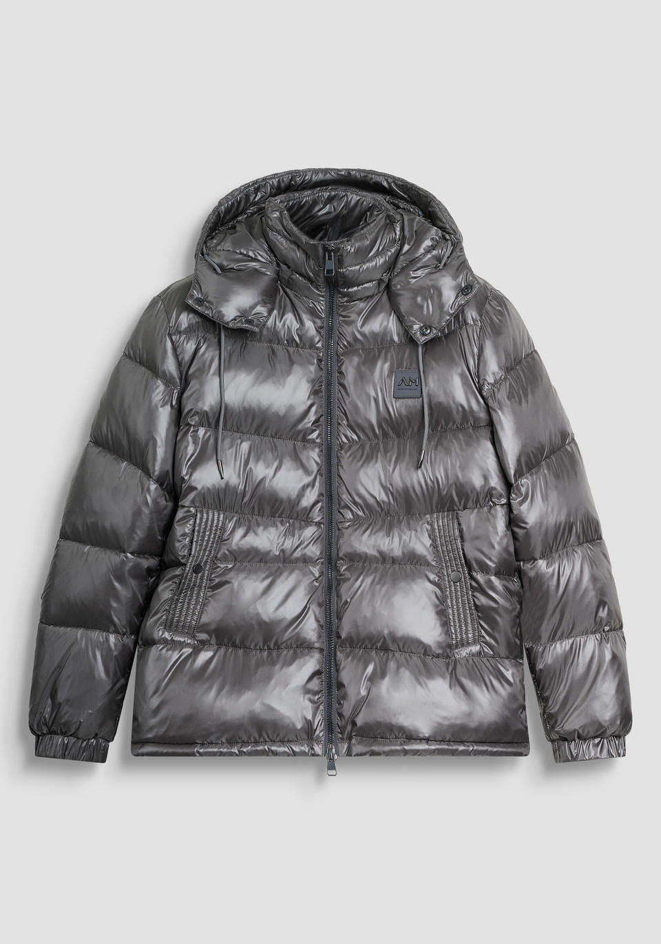 REGULAR FIT DOWN JACKET IN NYLON SHIOZE WITH DUPONT SORONA PADDING - Antony Morato Online Shop