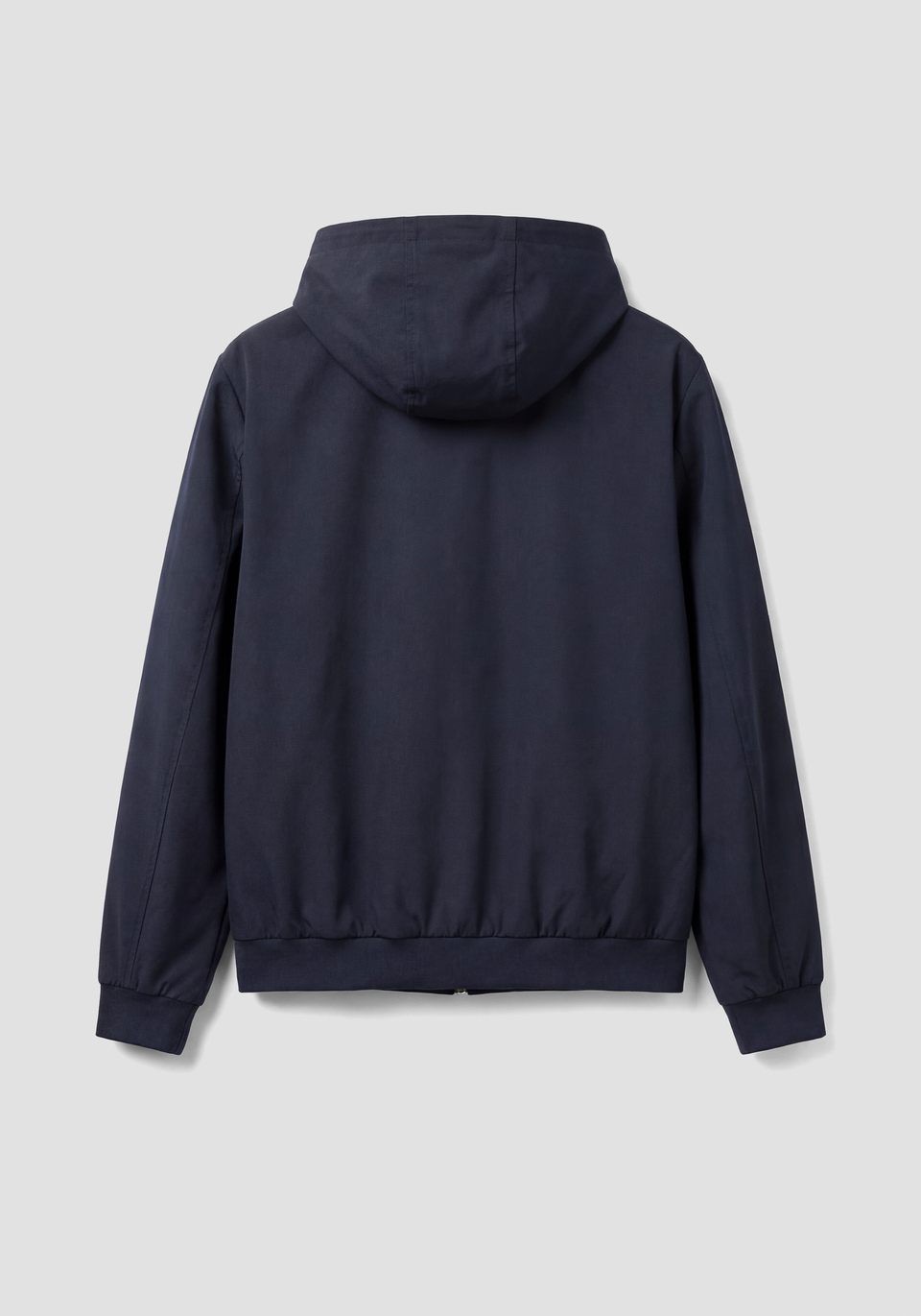 REGULAR-FIT BOMBER JACKET IN DOBBY NYLON WITH HOOD | Antony Morato