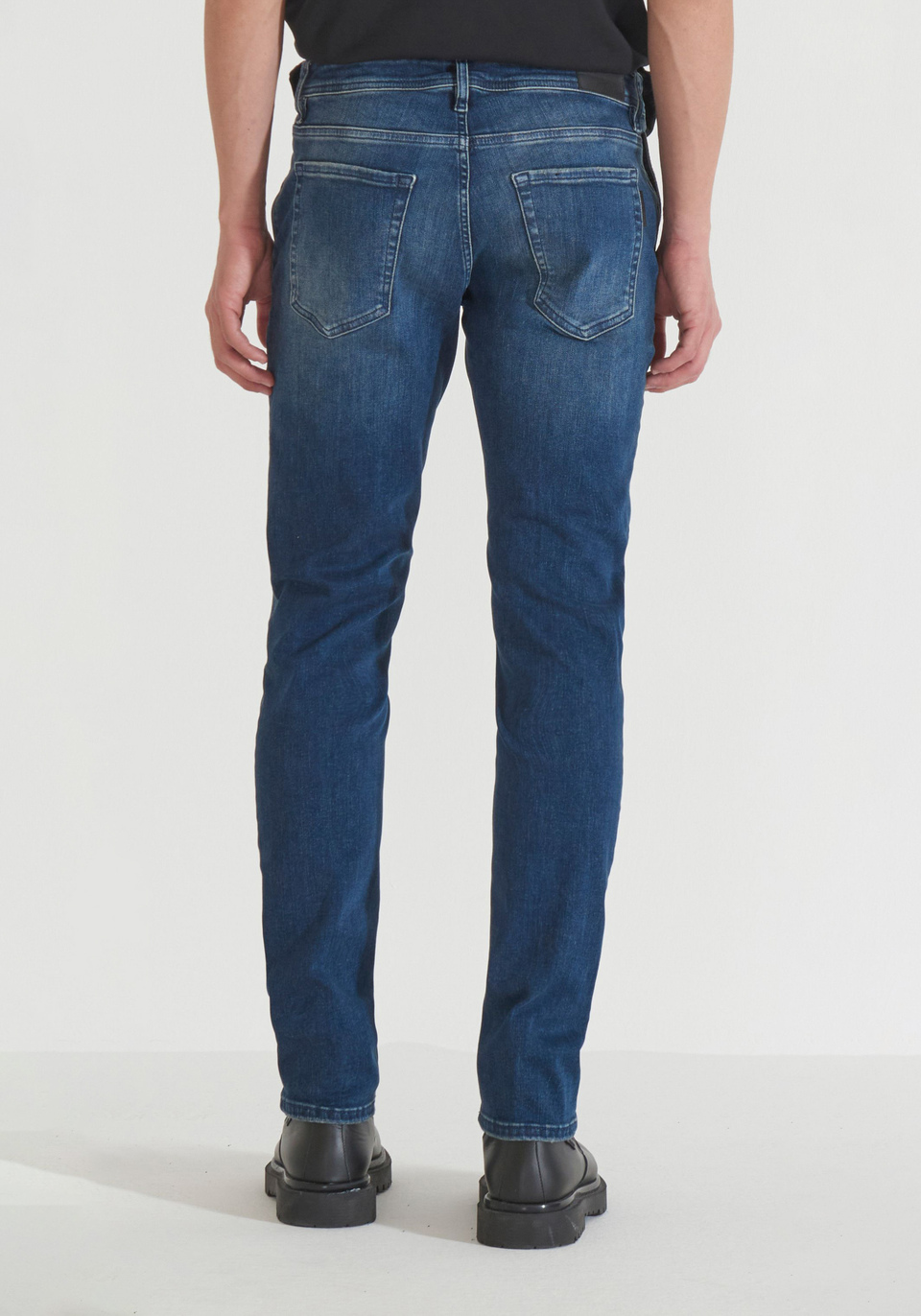 JEANS SKINNY FIT „MASON“ AUS BLAUEM POWER-STRETCH-DENIM - Antony Morato Online Shop