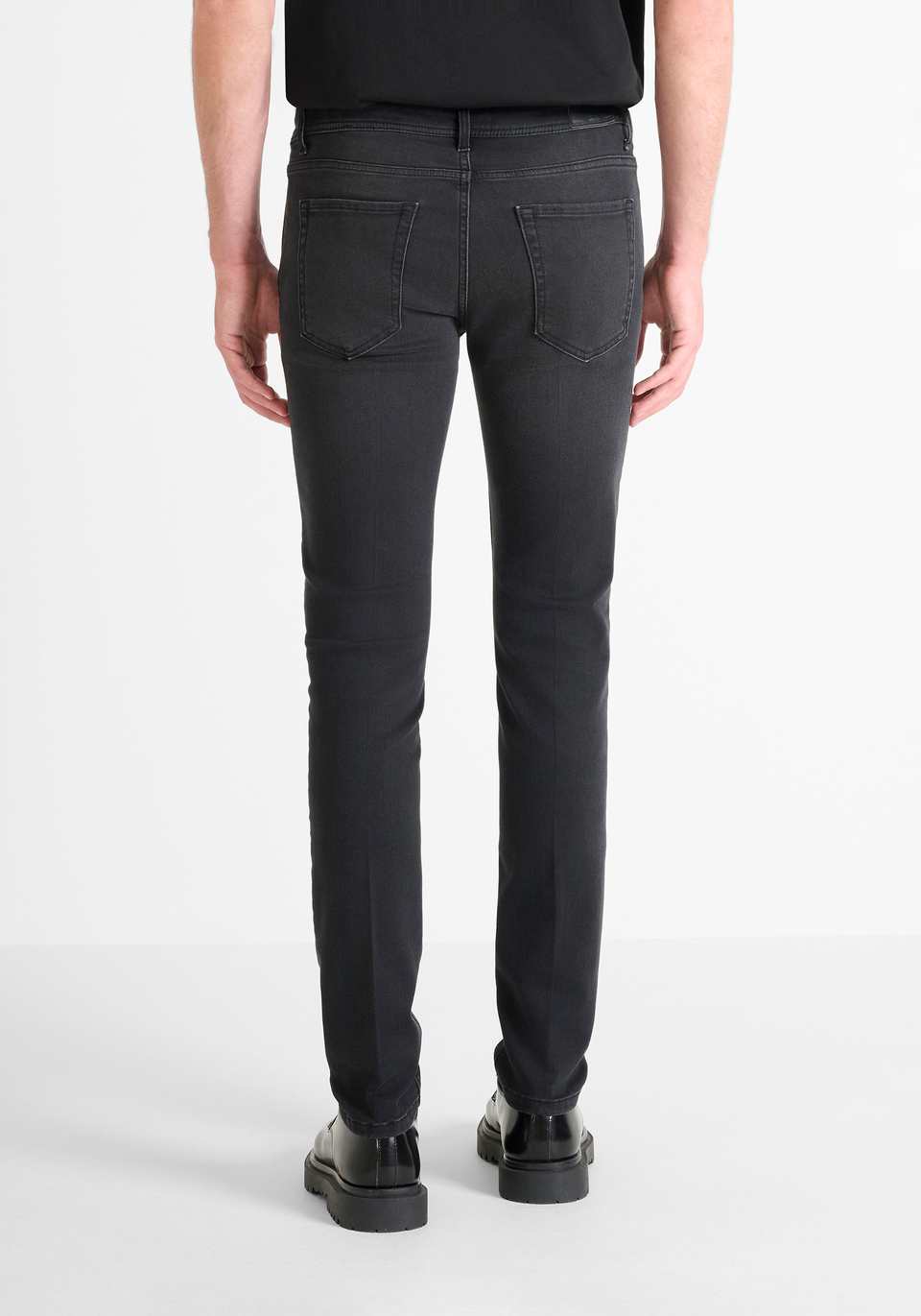 "MASON" SKINNY FIT JEANS IN DARK STRETCH DENIM - Antony Morato Online Shop