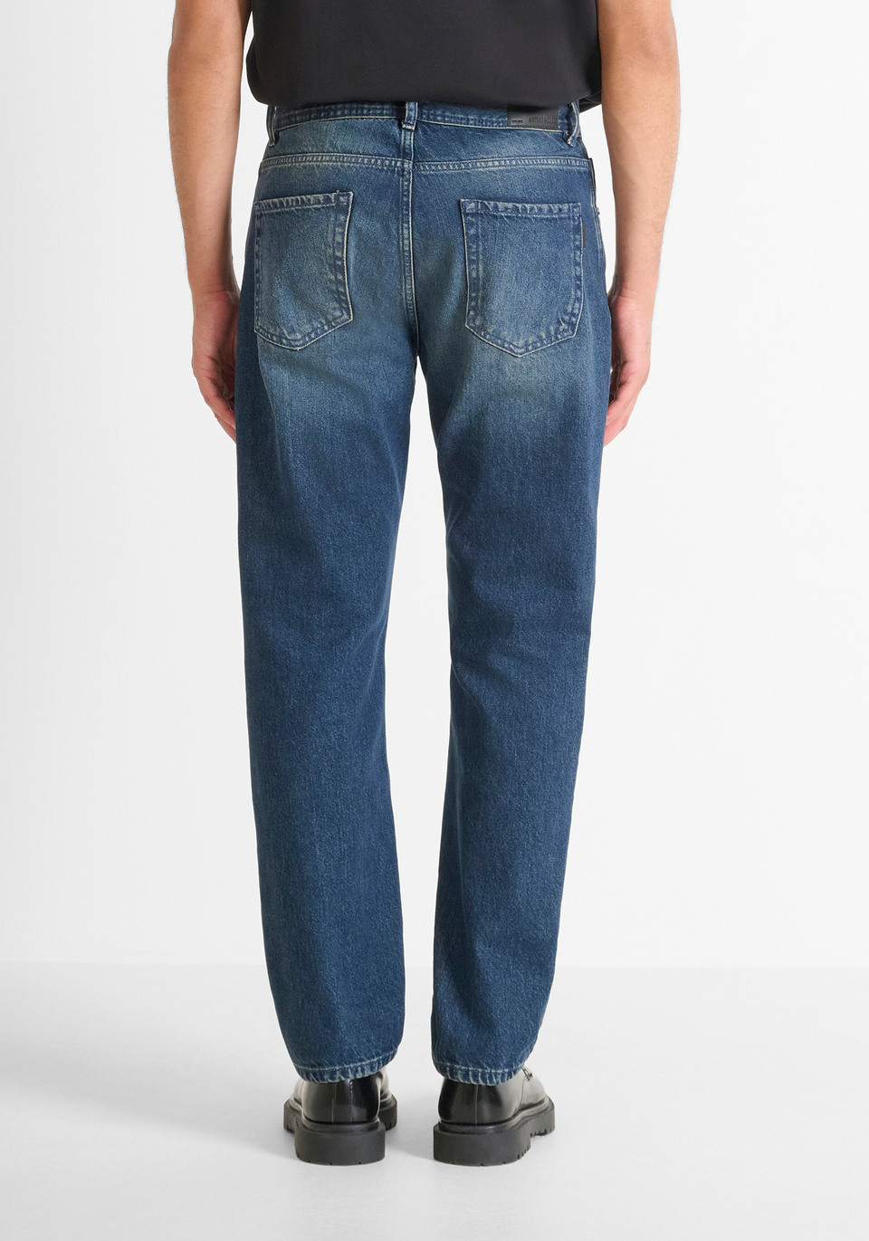 VAQUEROS REGULAR STRAIGHT FIT «JOE» EN DENIM AZUL - Antony Morato Online Shop