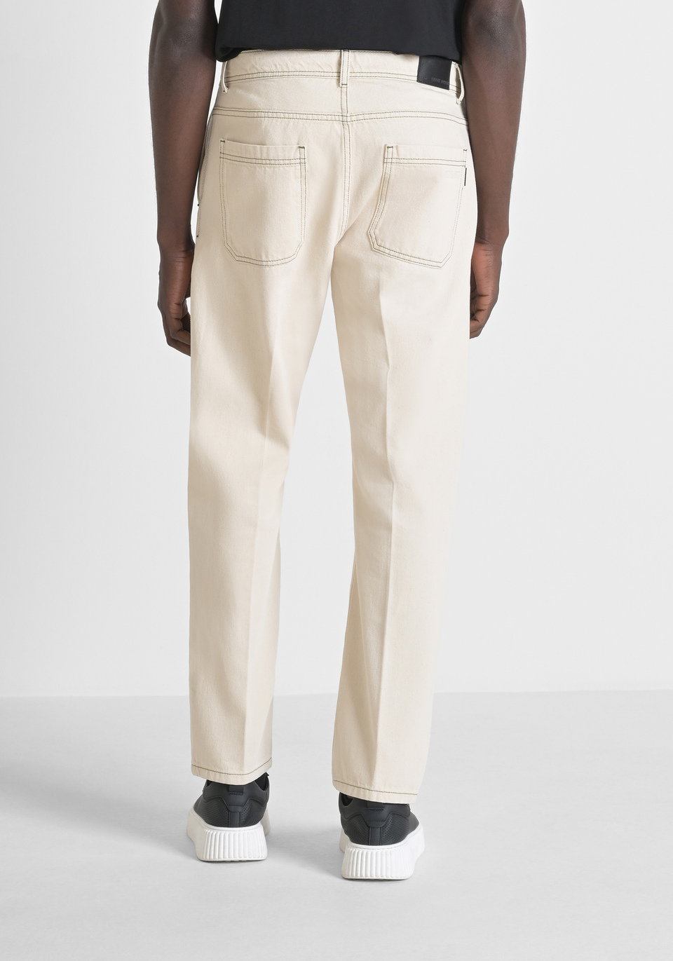 "TREY" REGULAR FIT JEANS IN SOFT LIGHT COTTON - Antony Morato Online Shop