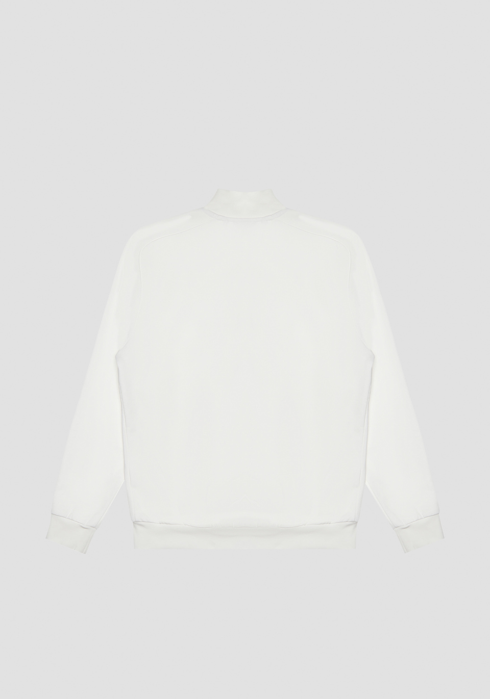 COTTON BLEND REGULAR FIT SWEATSHIRT WITH ZIPPER AND LOGO EMBROIDERY - Antony Morato Online Shop