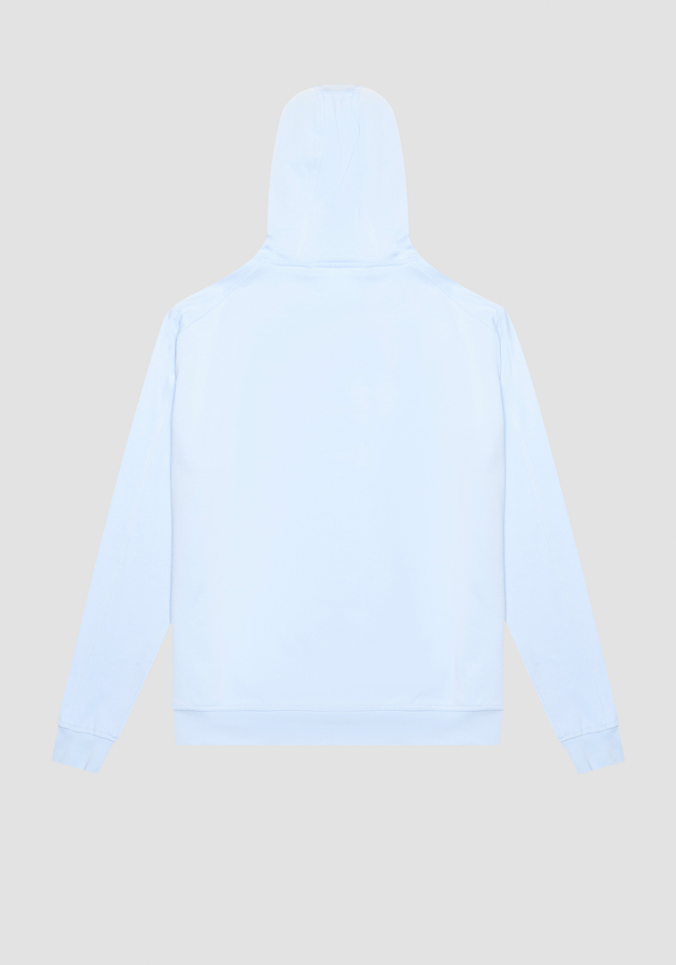 REGULAR FIT SWEATSHIRT IN SUSTAINABLE COTTON-POLYESTER STRETCH FABRIC WITH HOODIE - Antony Morato Online Shop