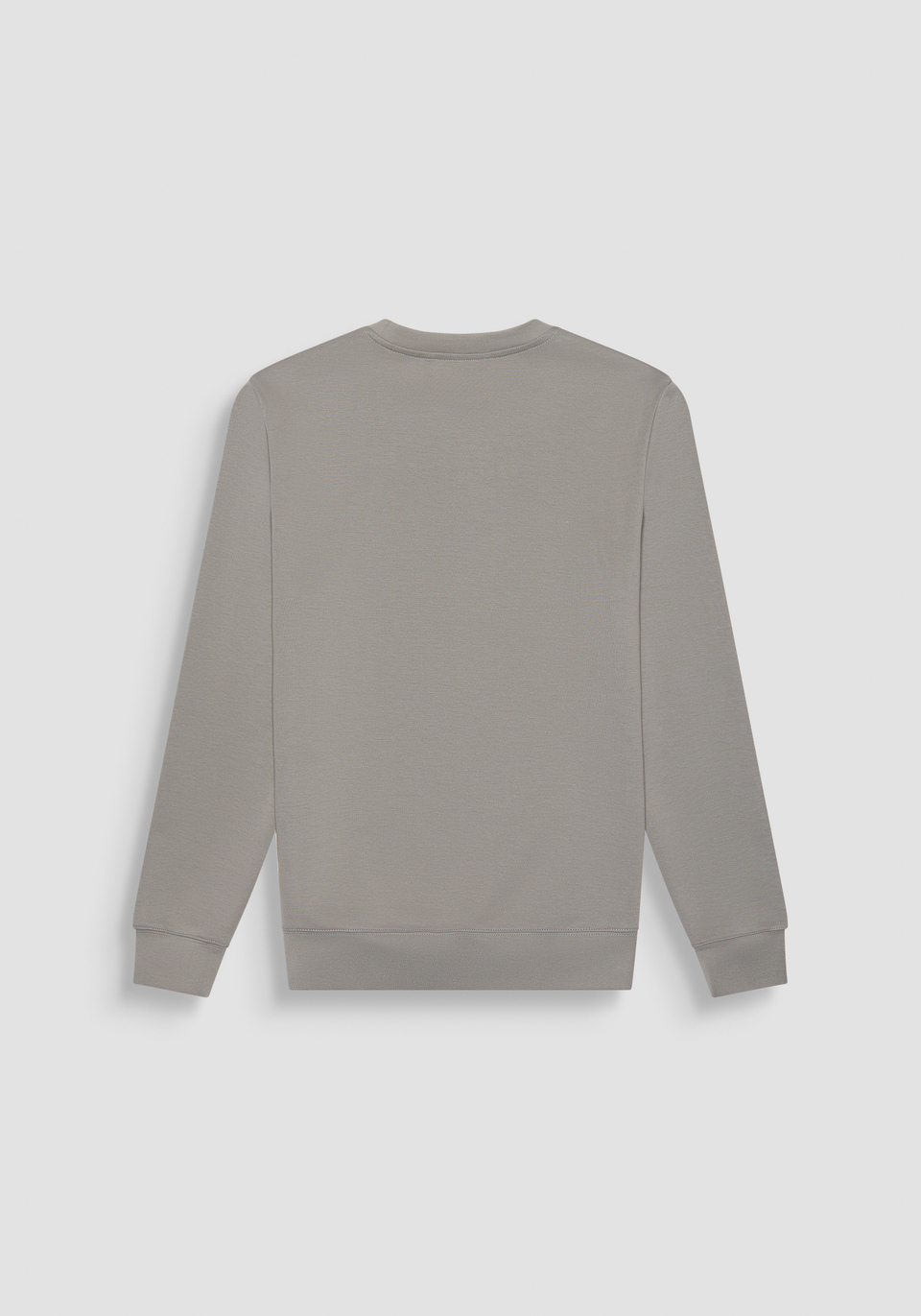 Slim fit grey sweatshirt shop