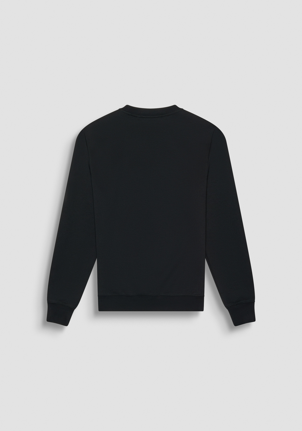 SLIM FIT SWEATSHIRT IN BLACK COTTON BLEND WITH EMBROIDERED LOGO - Antony Morato Online Shop