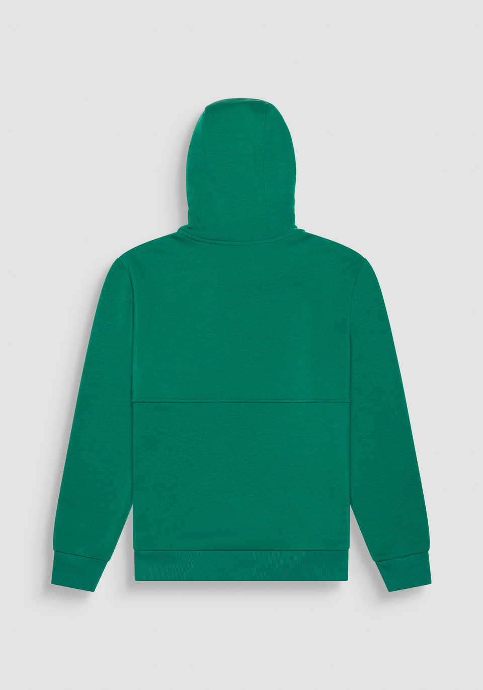 RELAXED FIT HOODIE IN GREEN COTTON BLEND SUSTAINABLE FABRIC Antony Morato