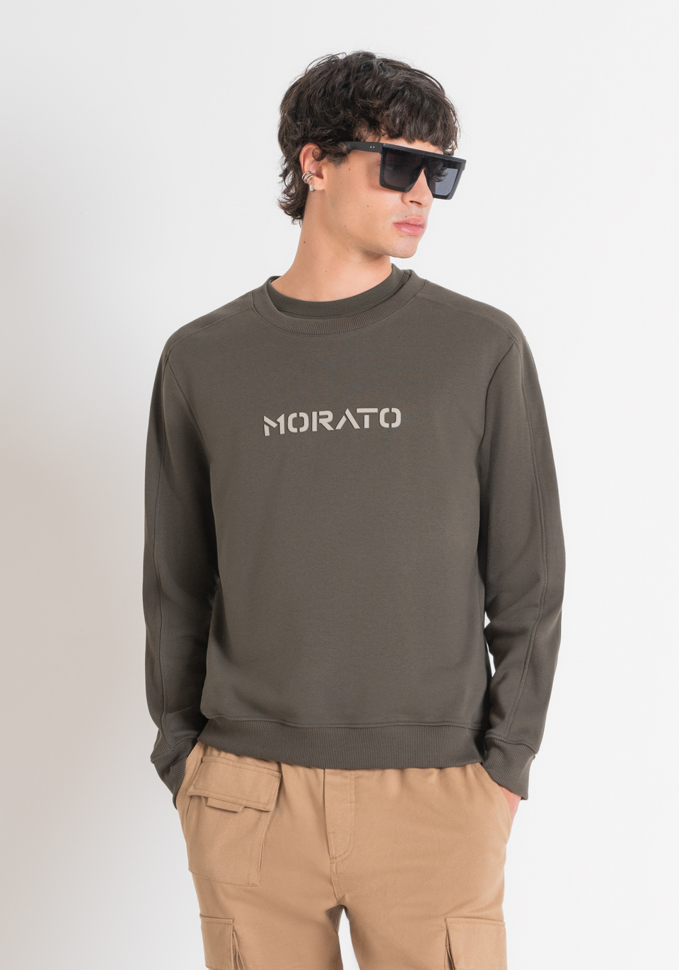 Relaxed fit sweatshirt men's outlet