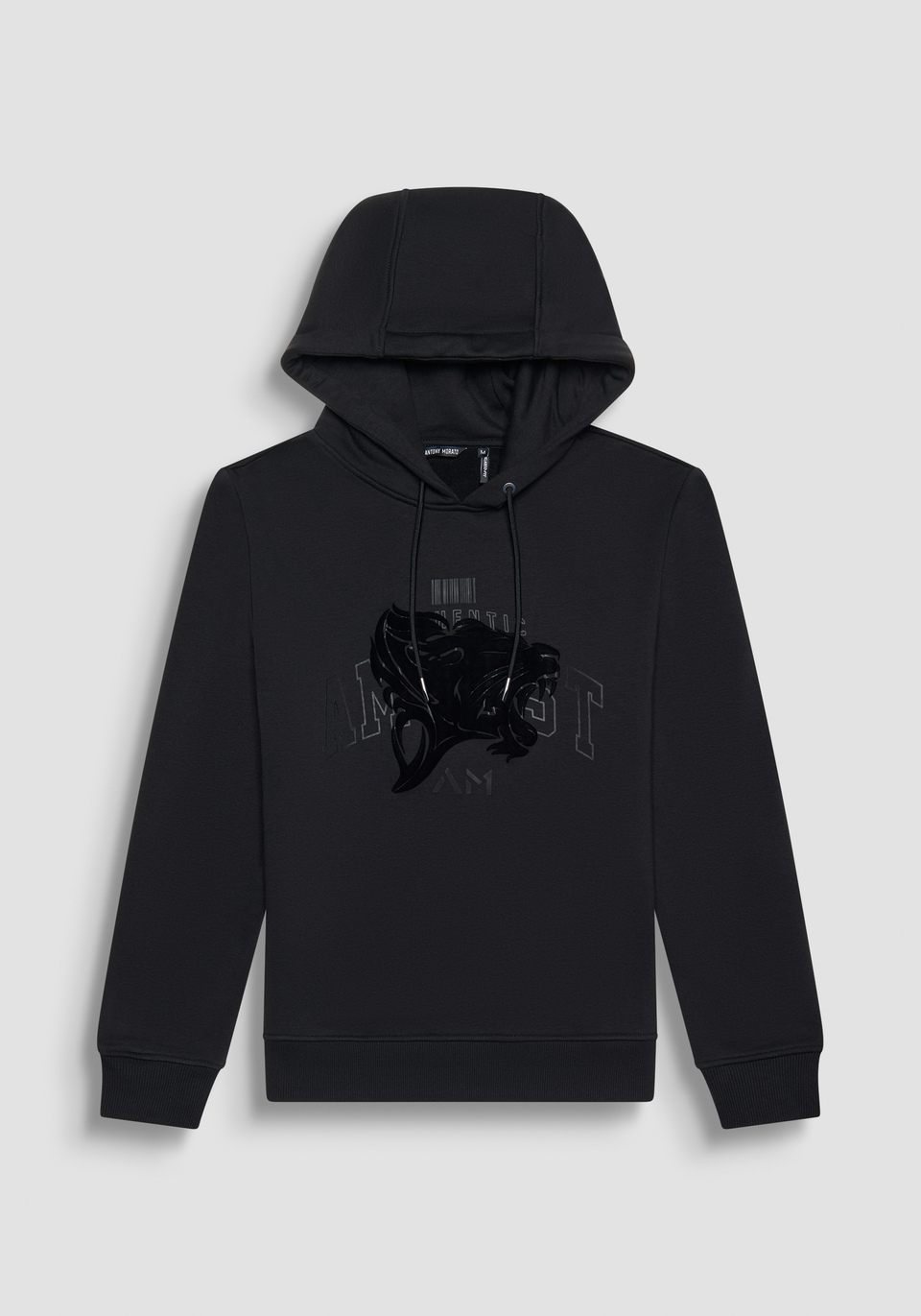 RELAXED FIT KAPUZENSWEATSHIRT AUS NACHHALTIGEM BAUMWOLL-MISCHGEWEBE UND DRUCK - Antony Morato Online Shop