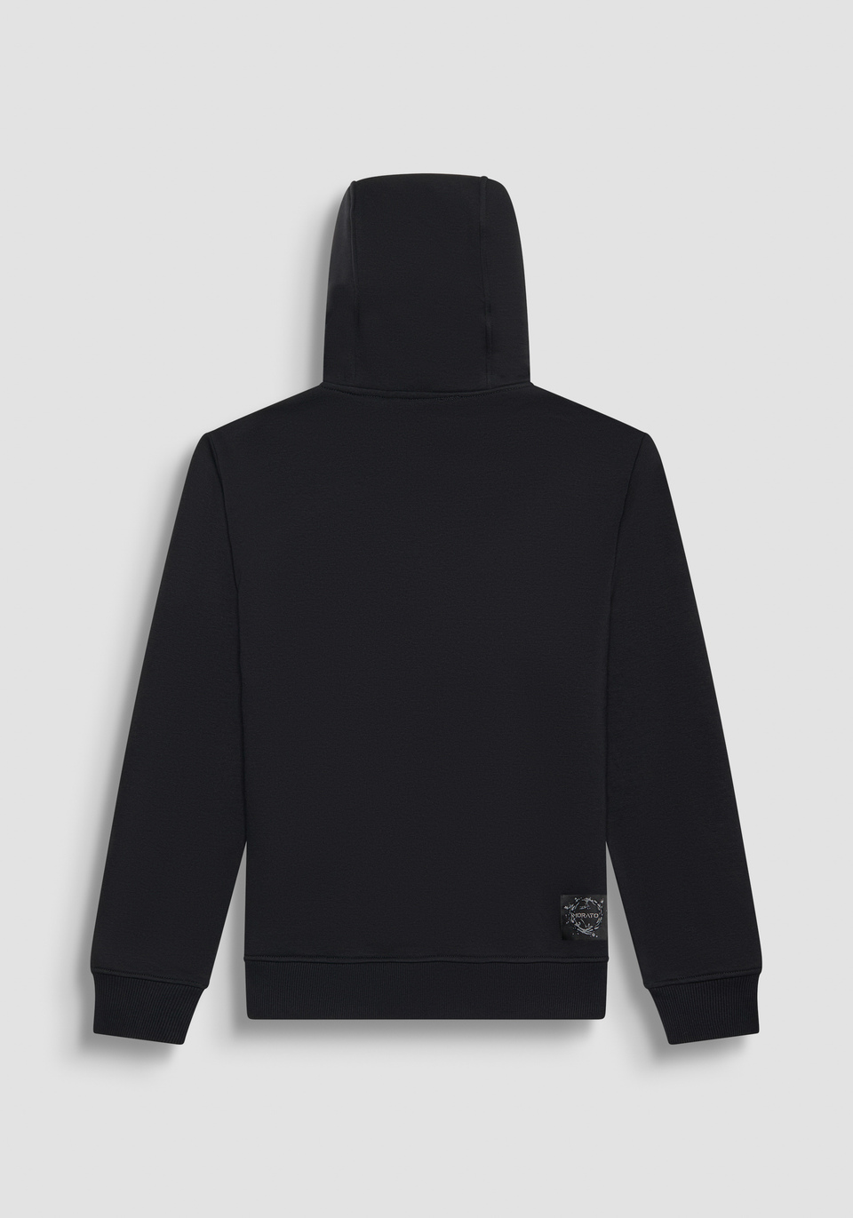 RELAXED FIT KAPUZENSWEATSHIRT AUS NACHHALTIGEM BAUMWOLL-MISCHGEWEBE UND DRUCK - Antony Morato Online Shop
