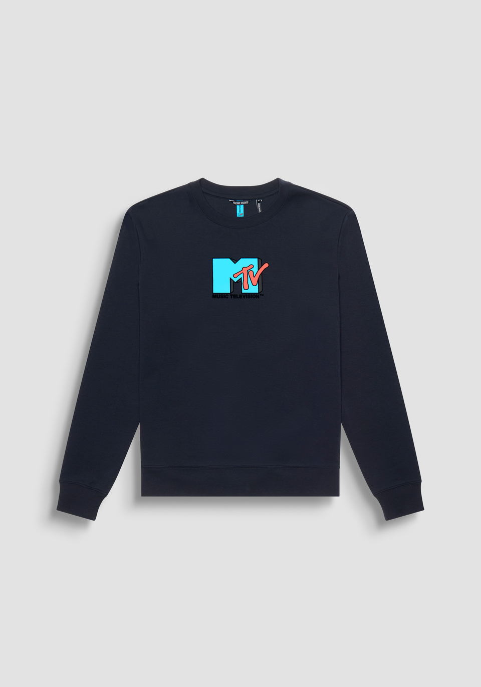 MTV SLIM FIT SWEATSHIRT IN COTTON BLEND WITH PRINT Antony Morato