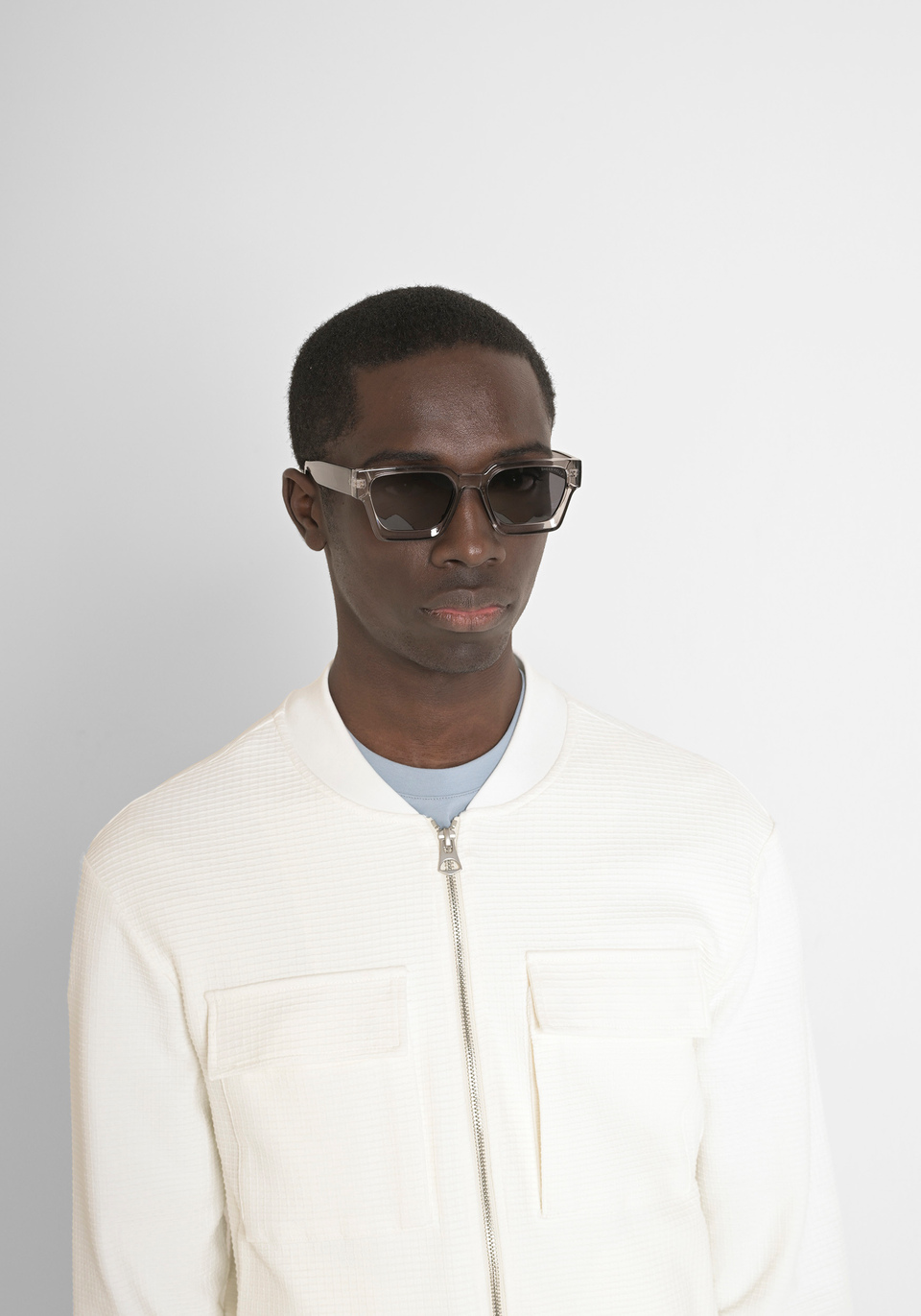 SLIM-FIT SWEATSHIRT IN STRETCH COTTON WITH CHECKED PATTERN - Antony Morato Online Shop