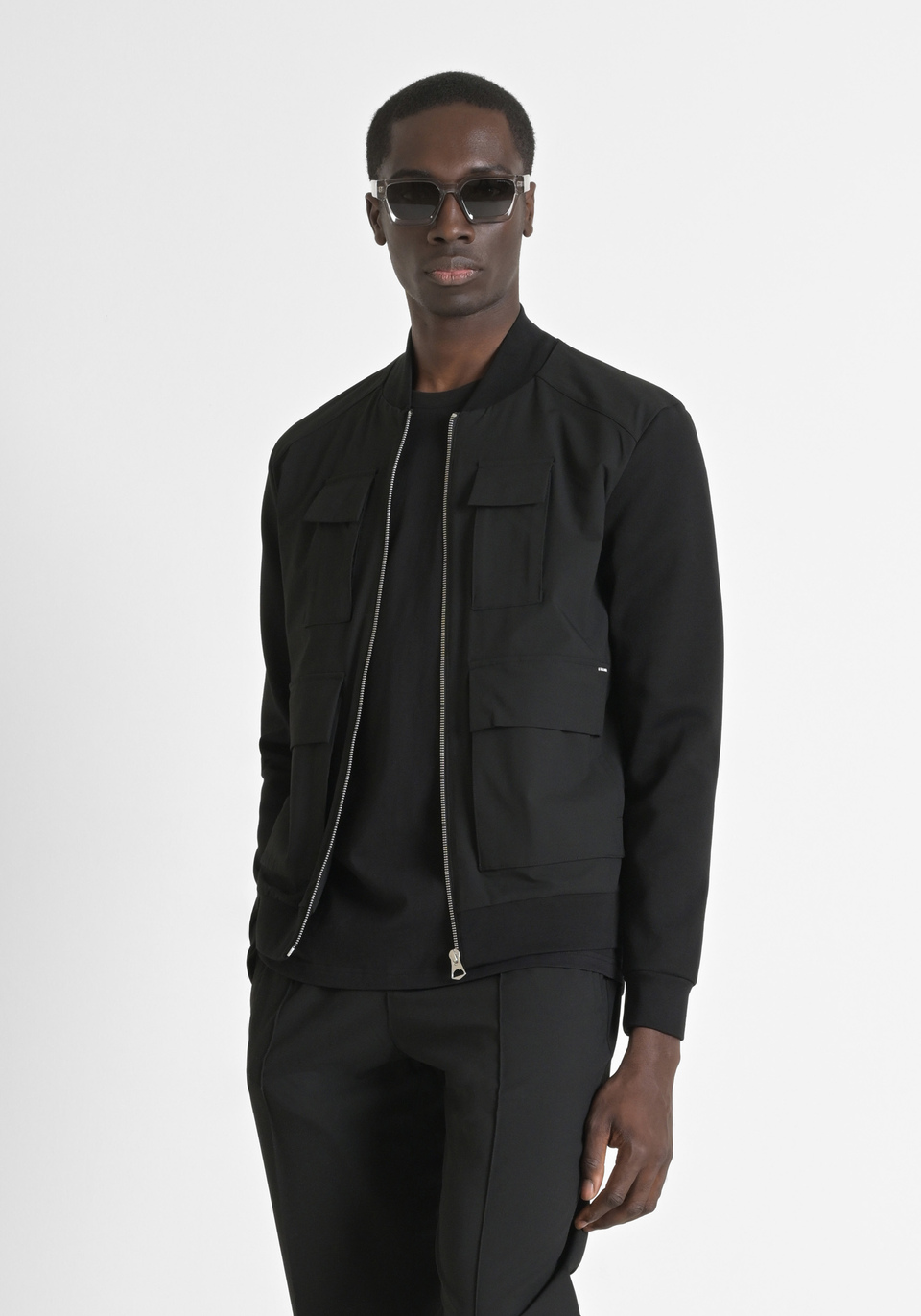 SWEATSHIRT REGULAR FIT IN COTTON STRETCH VISCOSE BLEND - Antony Morato Online Shop SWEATSHIRT REGULAR FIT IN COTTON STRETCH VISCOSE BLEND - Antony Morato Online Shop